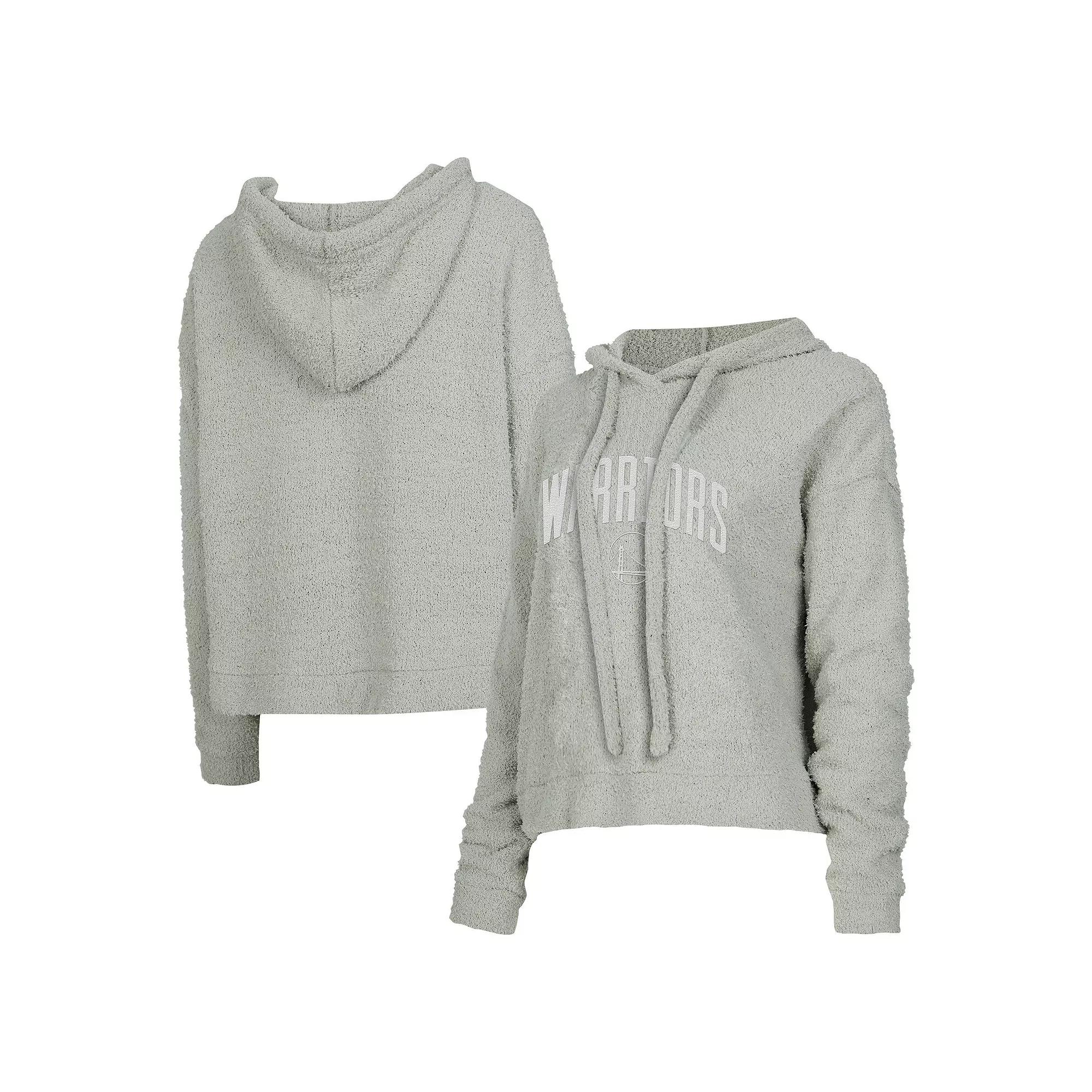 Women's Concepts Sport Gray New York Knicks Ventura Comfy Pullover Hoodie,  Product Image