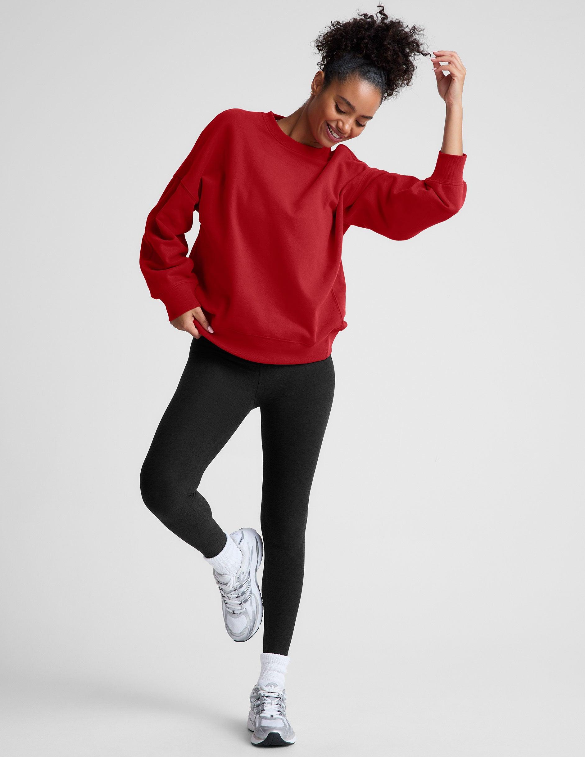 LuxeFleece Oversized Sweatshirt Product Image