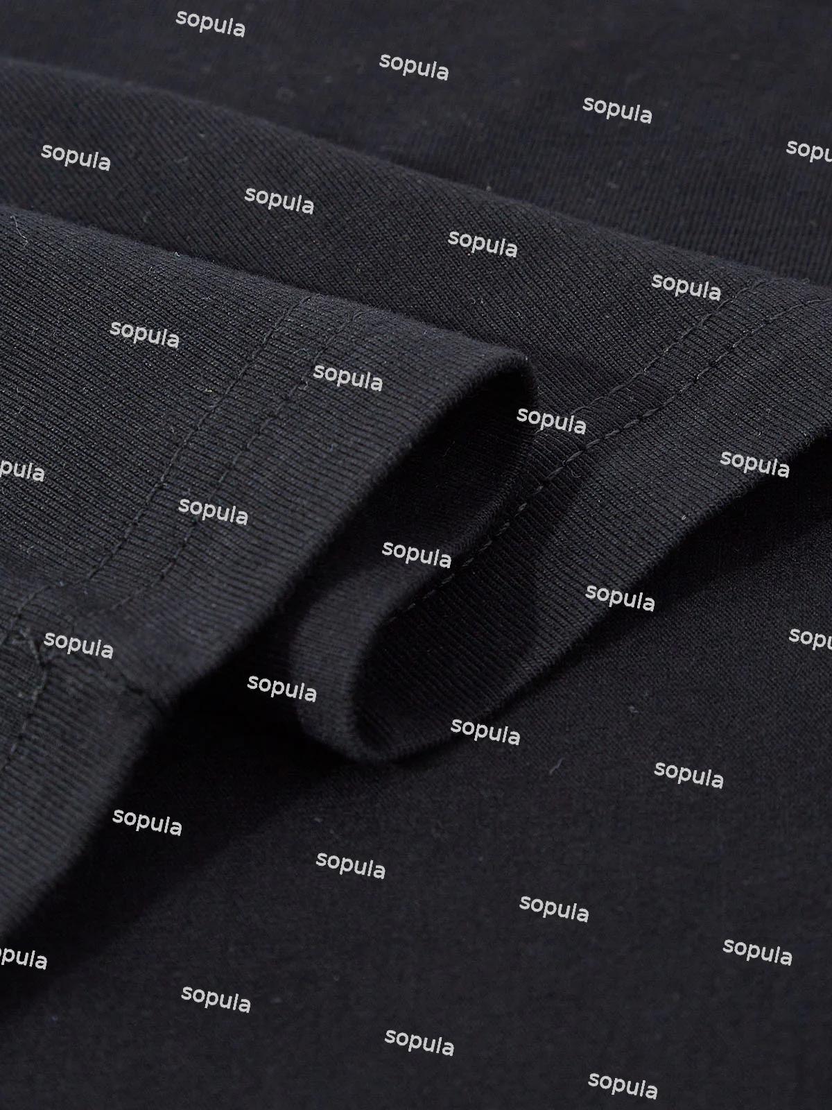 Ain't No Rules Here Western Cowboy Graphic Cotton T-shirt Product Image