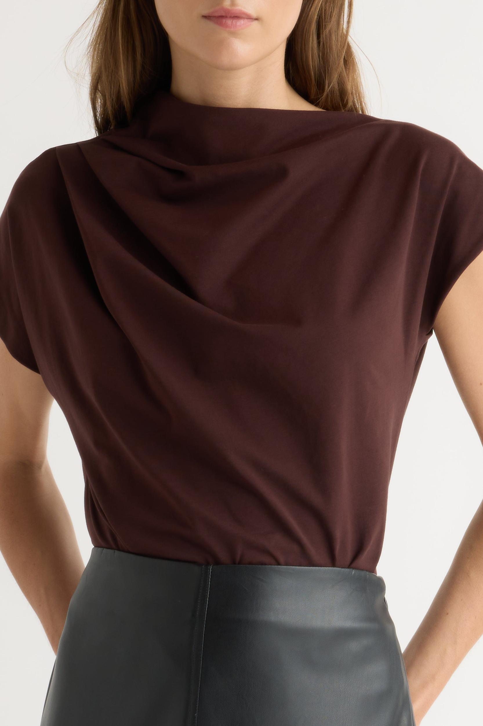 Kenny Asymmetric-Neck Tee Product Image