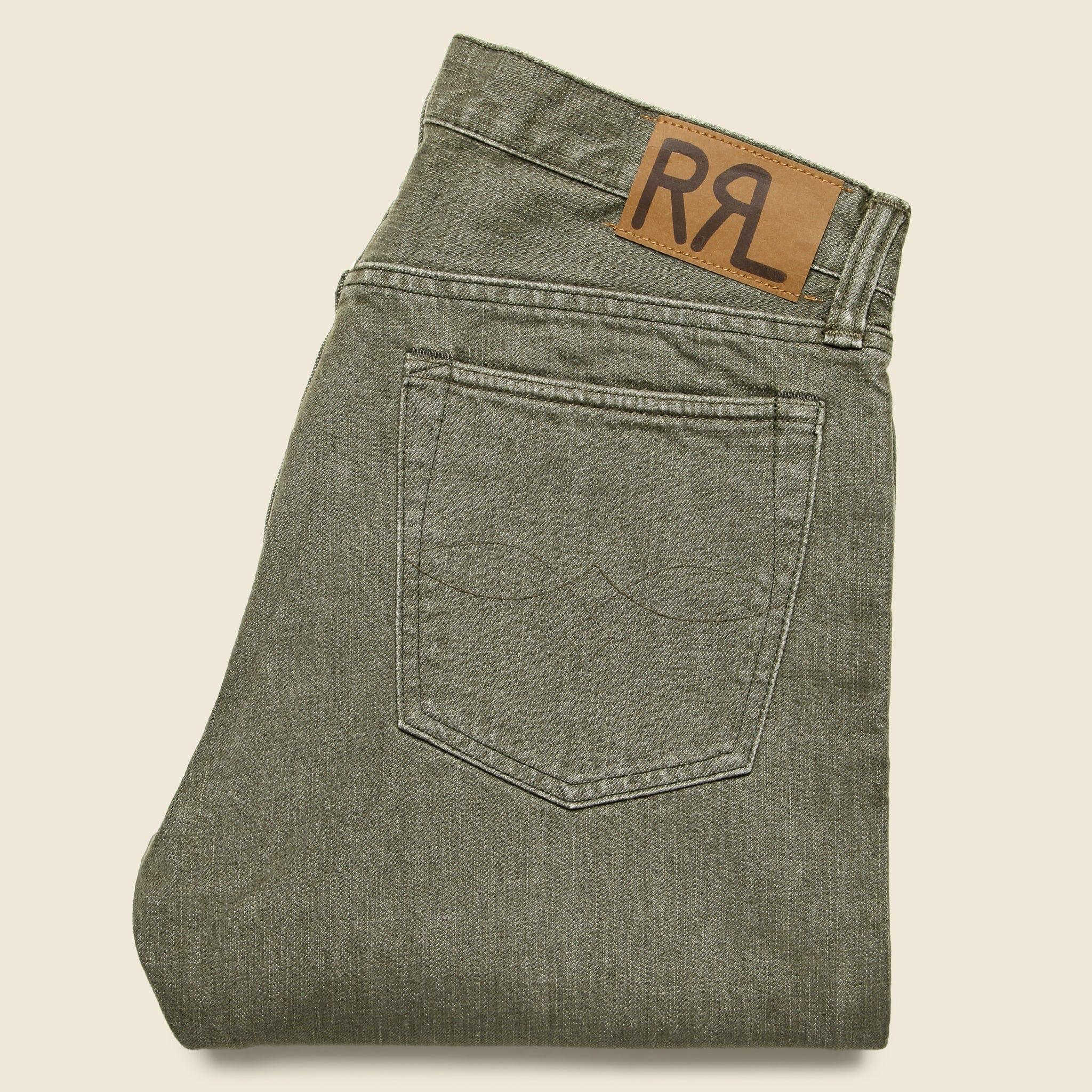 Slim Fit Jean - Olive Product Image