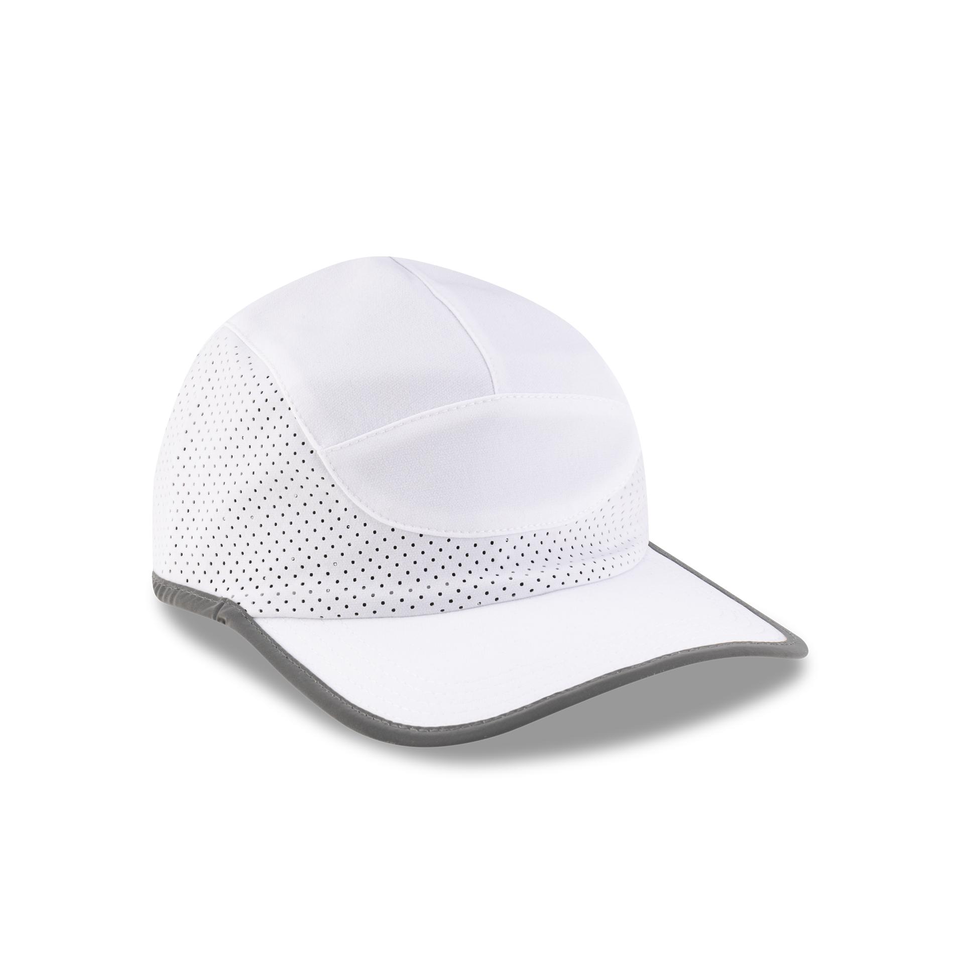 New Era Branded Train Performance Optic White Runner Hat Male Product Image