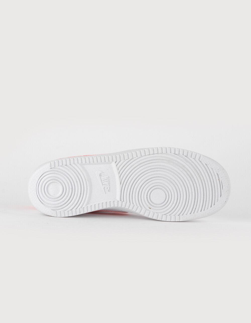NIKE Court Vision Low Next Nature Womens Shoes - WHT/PNK Product Image