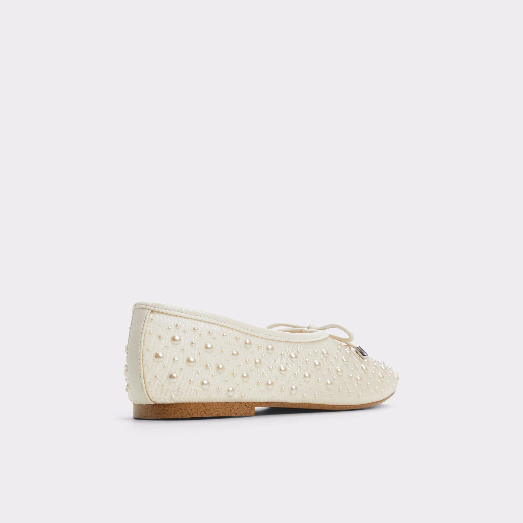 ALDO Joselie - Women's Ballerina - White, Size 9 Product Image