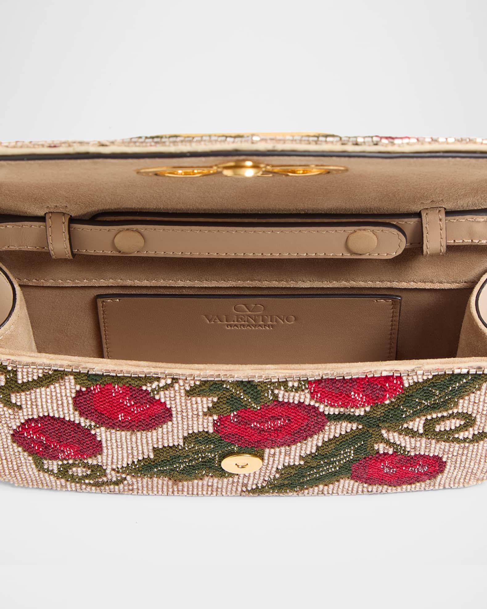 Vain Small Cherries Beaded Clutch Bag Product Image