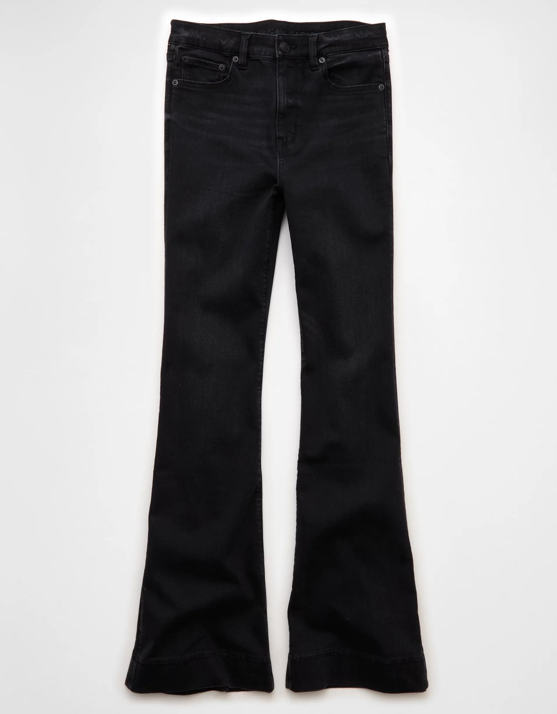 AE Next Level Super High-Waisted Flare Jean Product Image