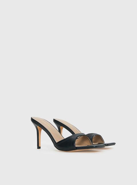 Caroline Heels Black Product Image