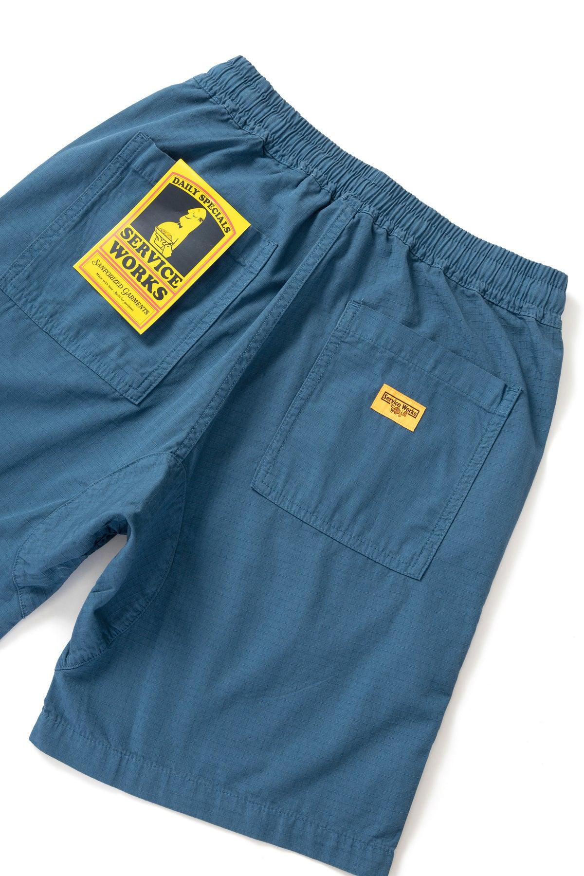 Ripstop Chef Shorts - Ocean Product Image