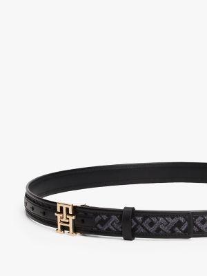 Monogram-Buckle Jacquard Belt Product Image