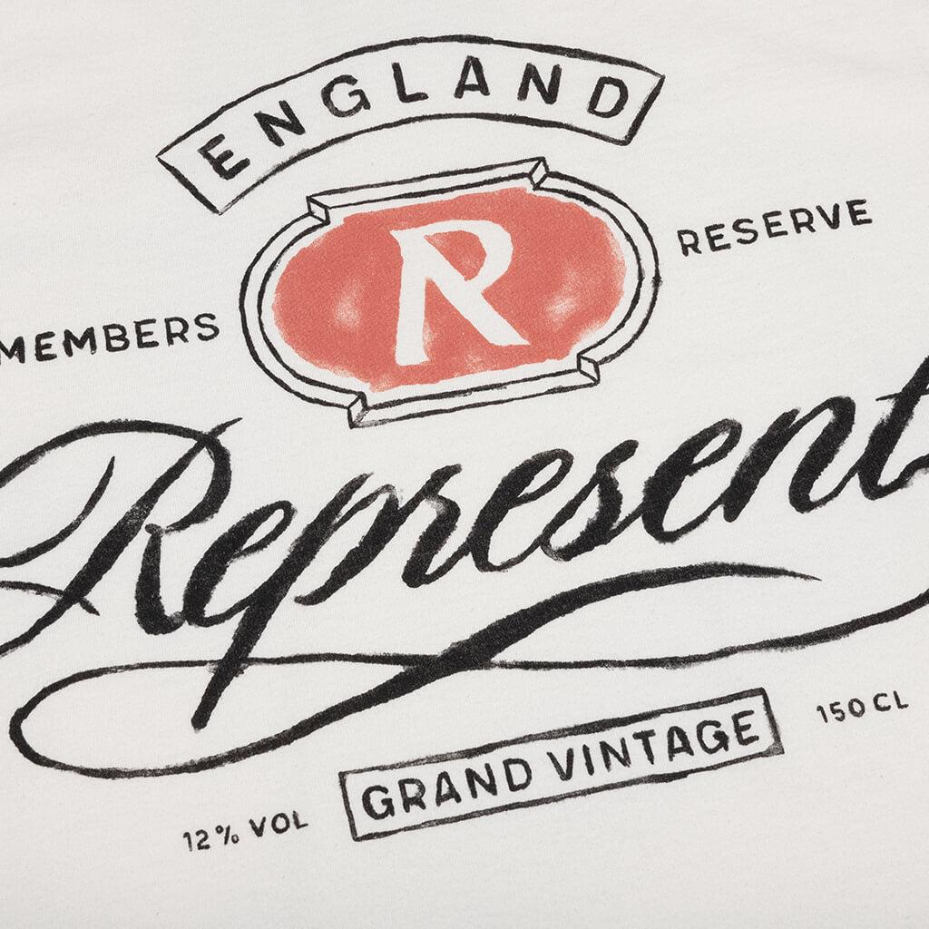 Grand Vintage Hand Drawn T-Shirt - Aged White Male Product Image
