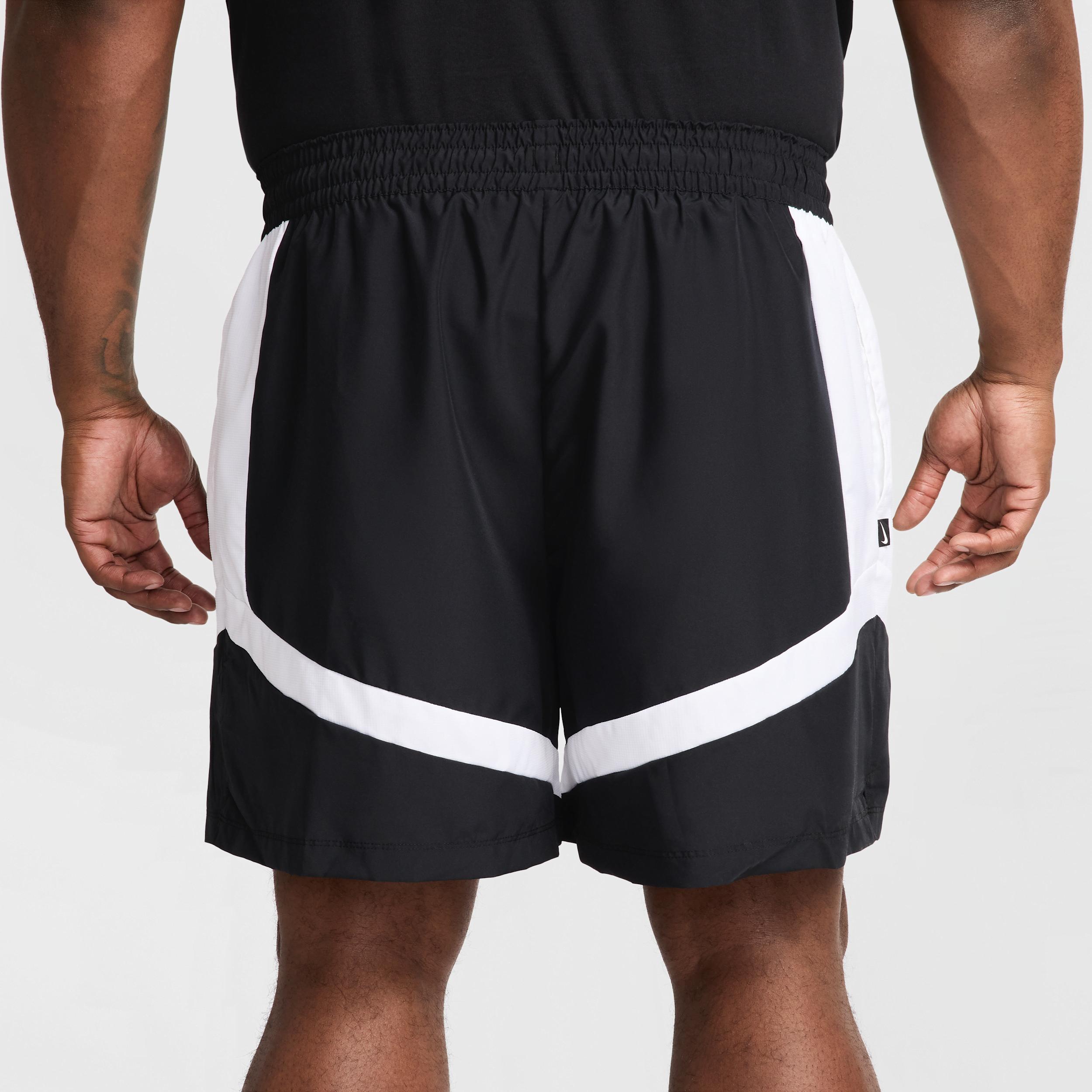 Nike Mens Icon 6 Woven Basketball Shorts | HJ6351-010 Product Image