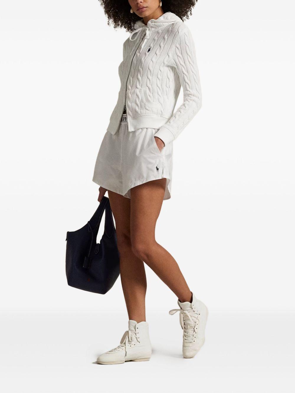 embroidered-logo shorts Product Image