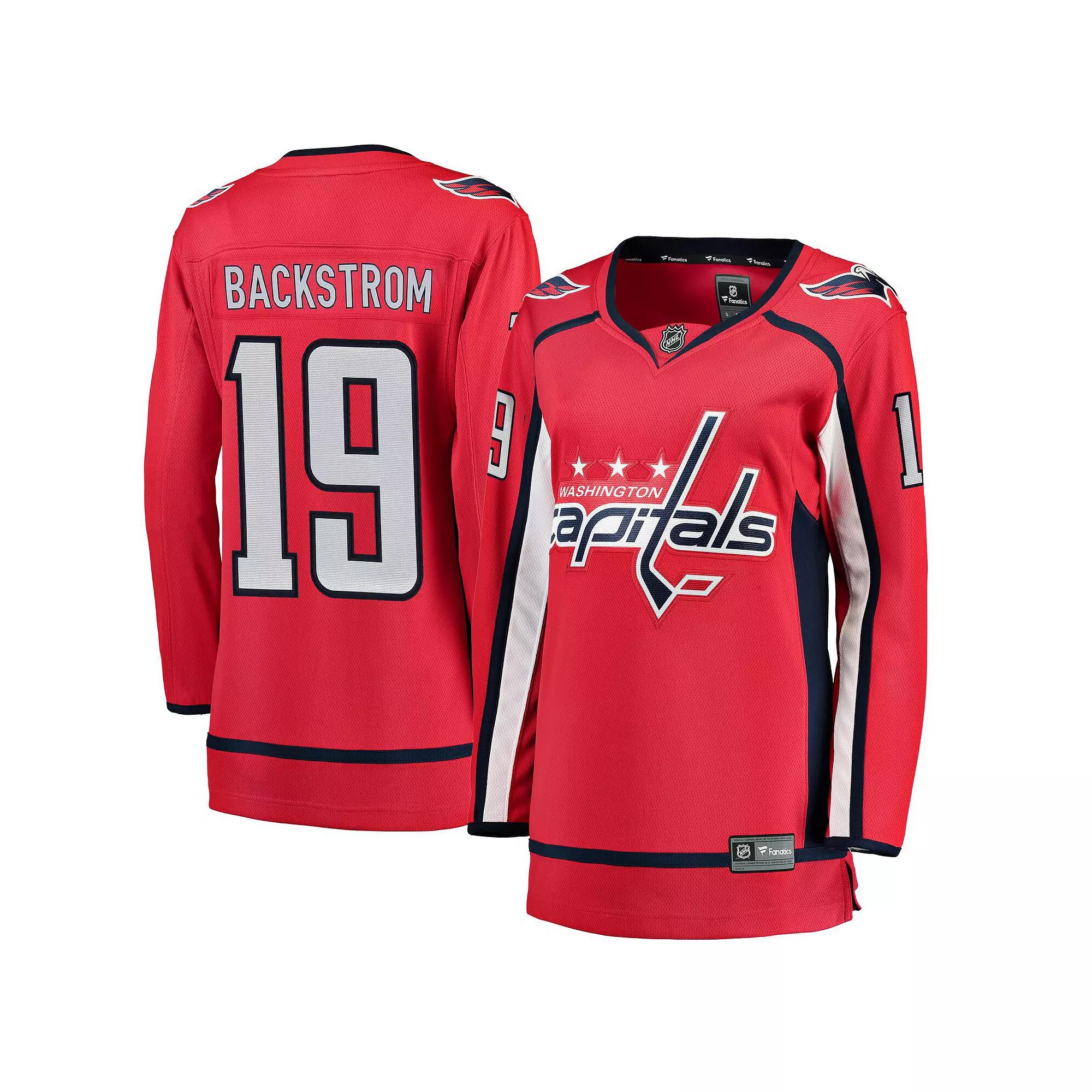Women's Fanatics Nicklas Backstrom Red Home Breakaway Player Jersey,  Product Image