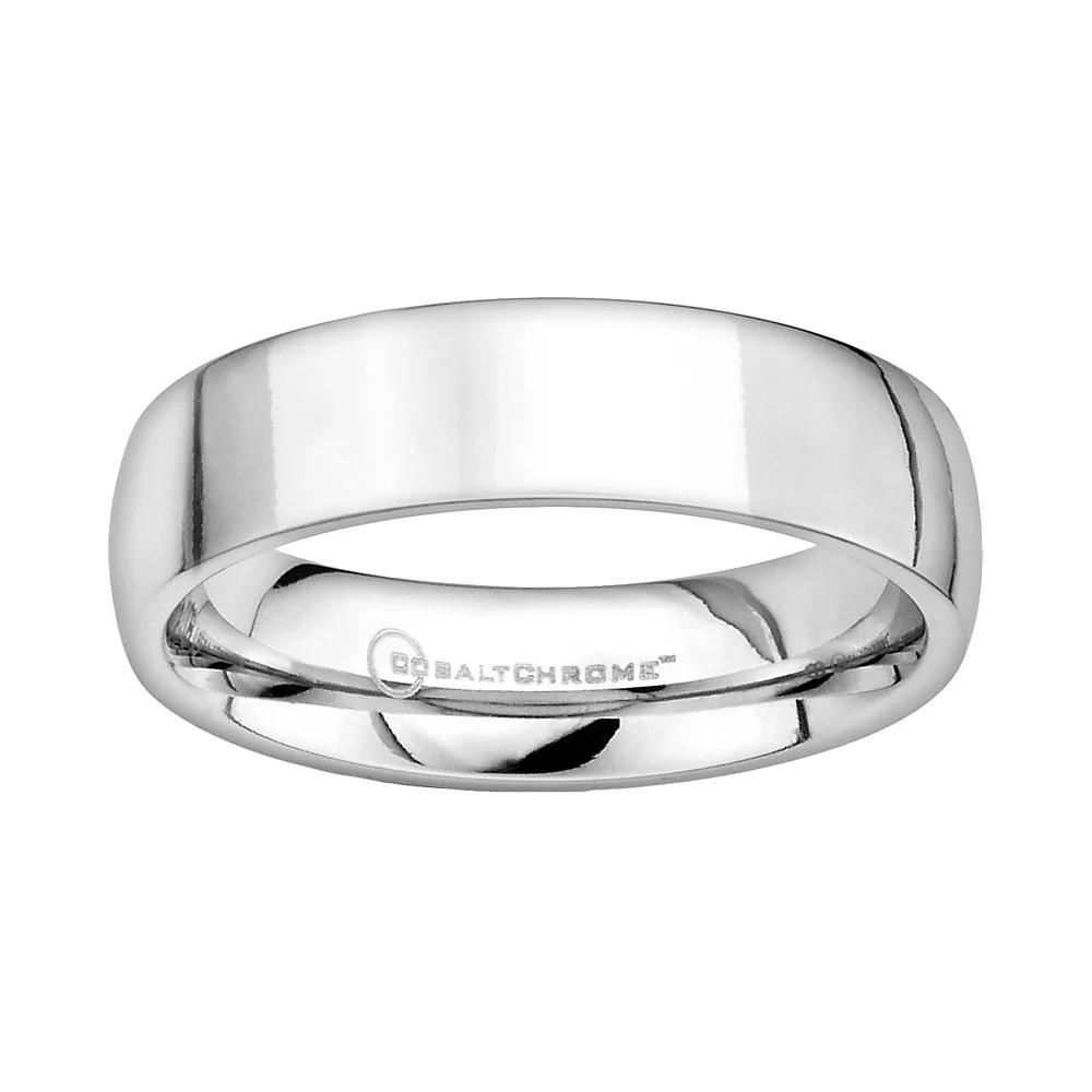 Boston Bay Diamonds Cobalt Chrome Wedding Band - Men, Men's, Size: 12, Grey Product Image