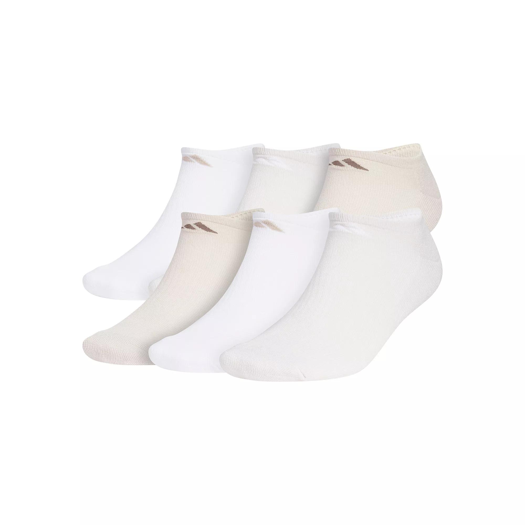 Men's adidas 6-pack Athletic Cushioned No-Show Socks, Adult Unisex,  Product Image
