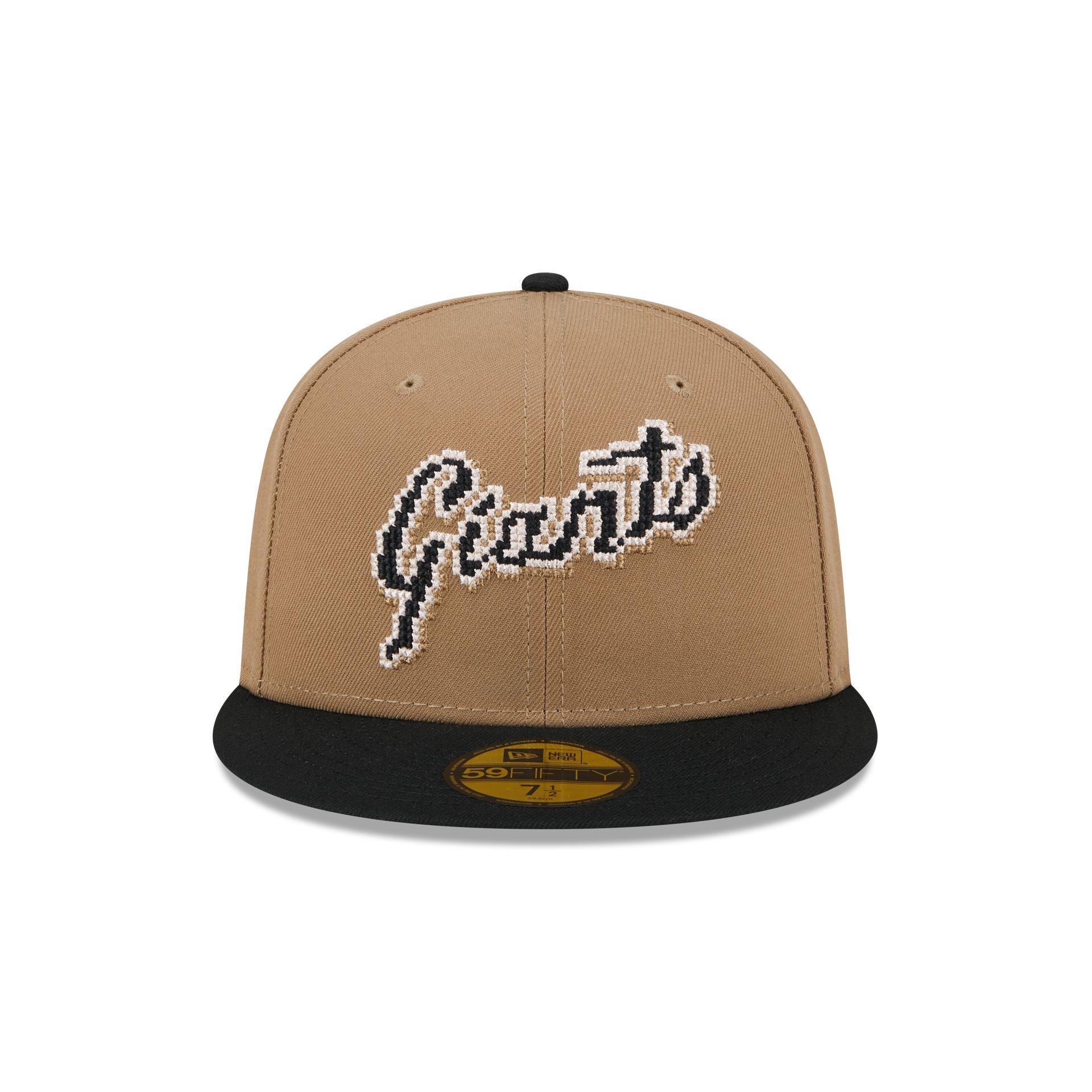San Francisco Giants Classic 8-Bit Wordmark 59FIFTY Fitted Hat Male Product Image