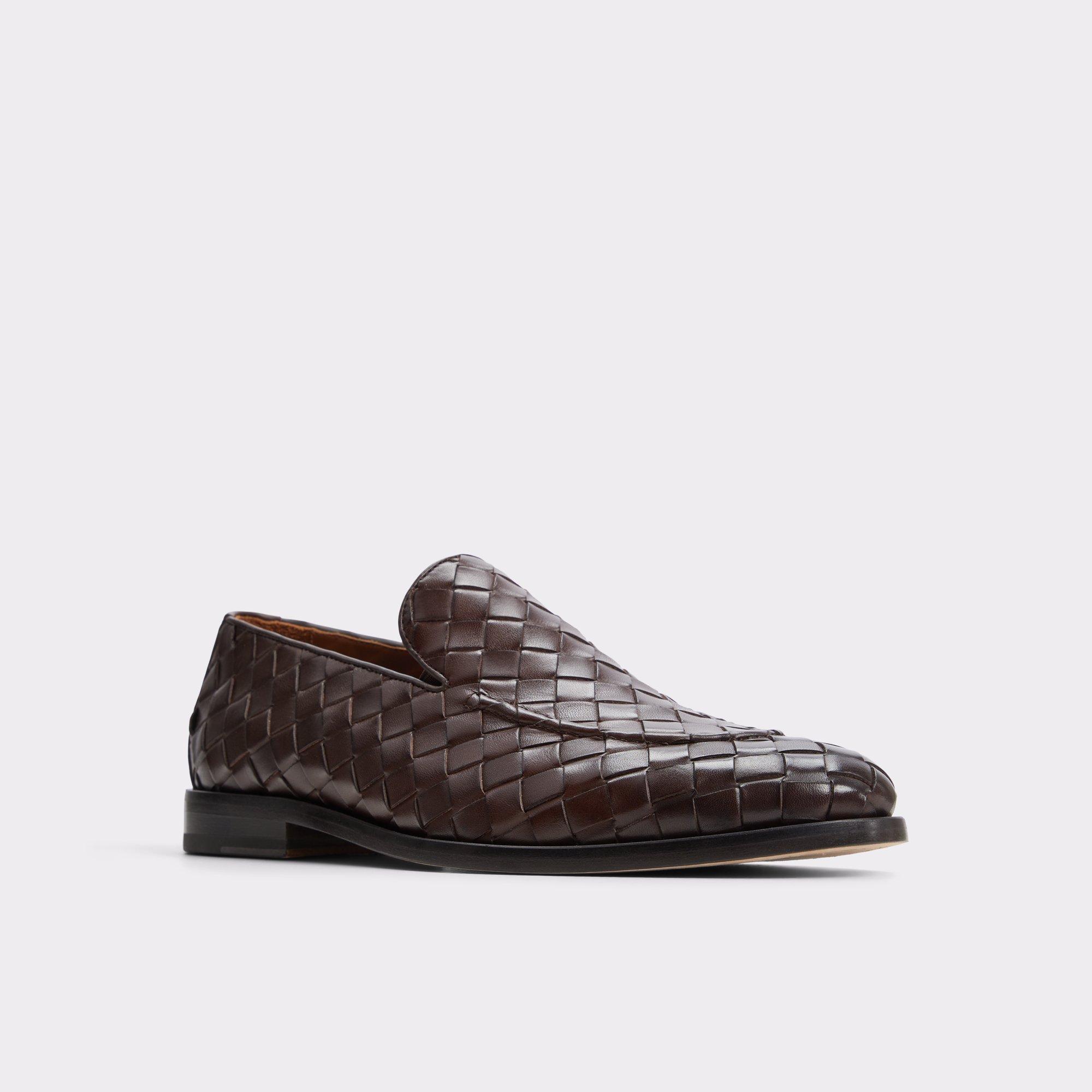 Elvin Dark Brown Men's Dress Shoes | ALDO US Product Image