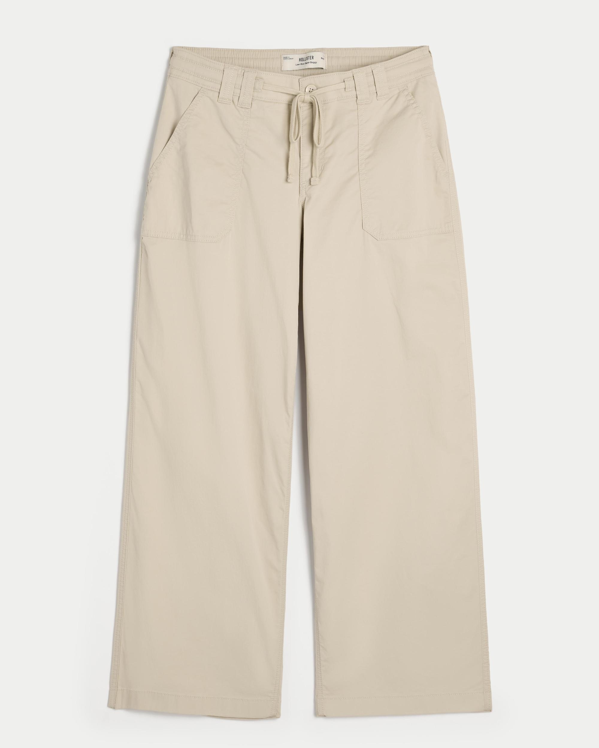 Low-Rise Super Baggy Pants Product Image