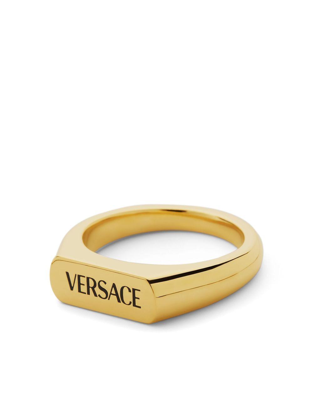 logo-engraved ring Product Image