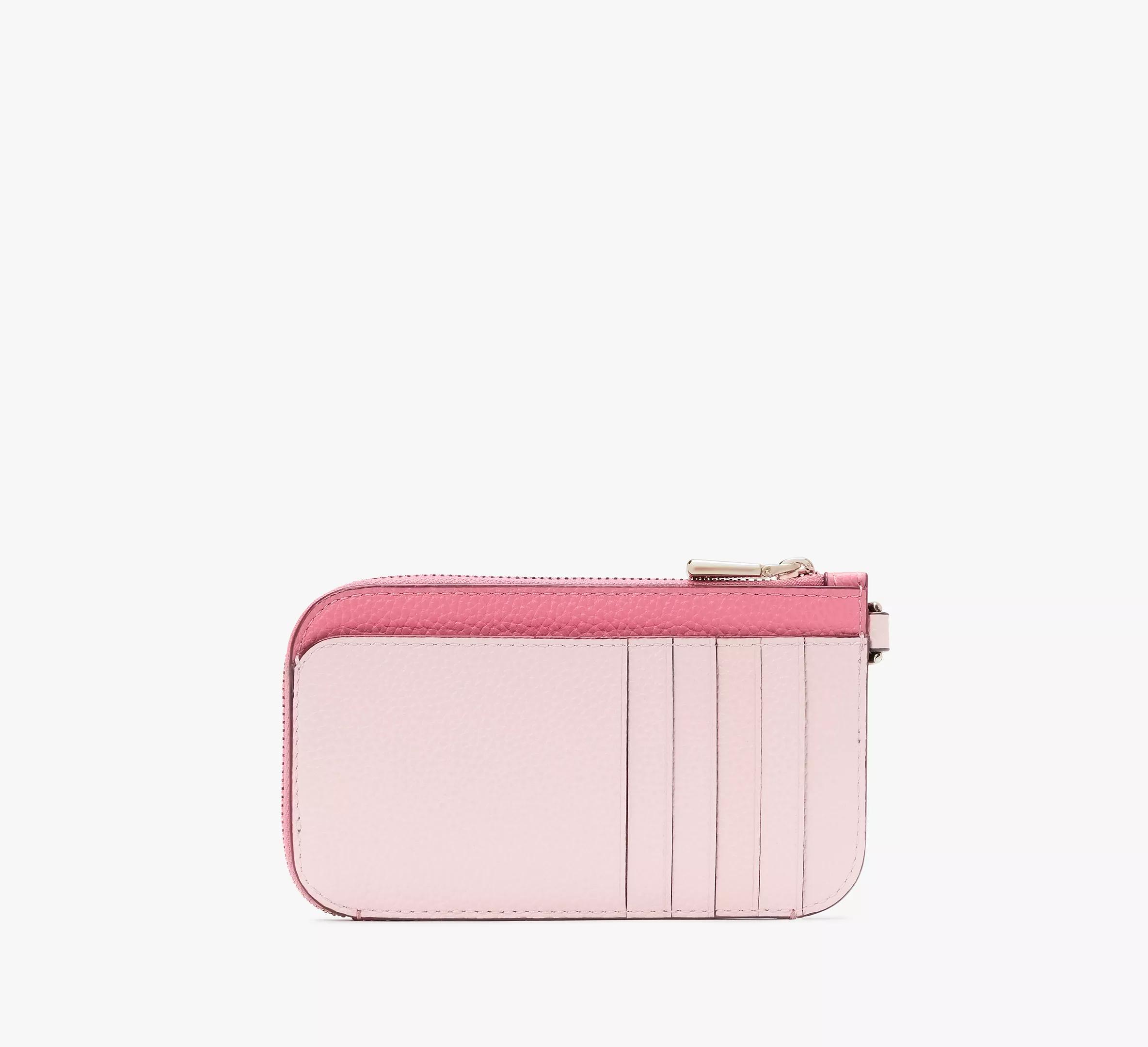 Ava Colorblocked Coin Card Case Wristlet Product Image