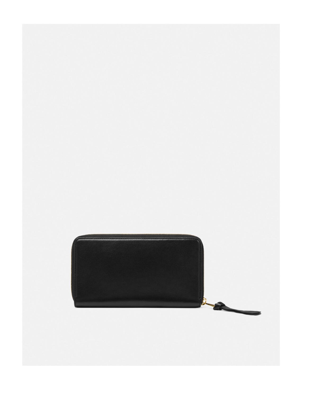 VERSACE Logo-lettering Wallet In Black Product Image