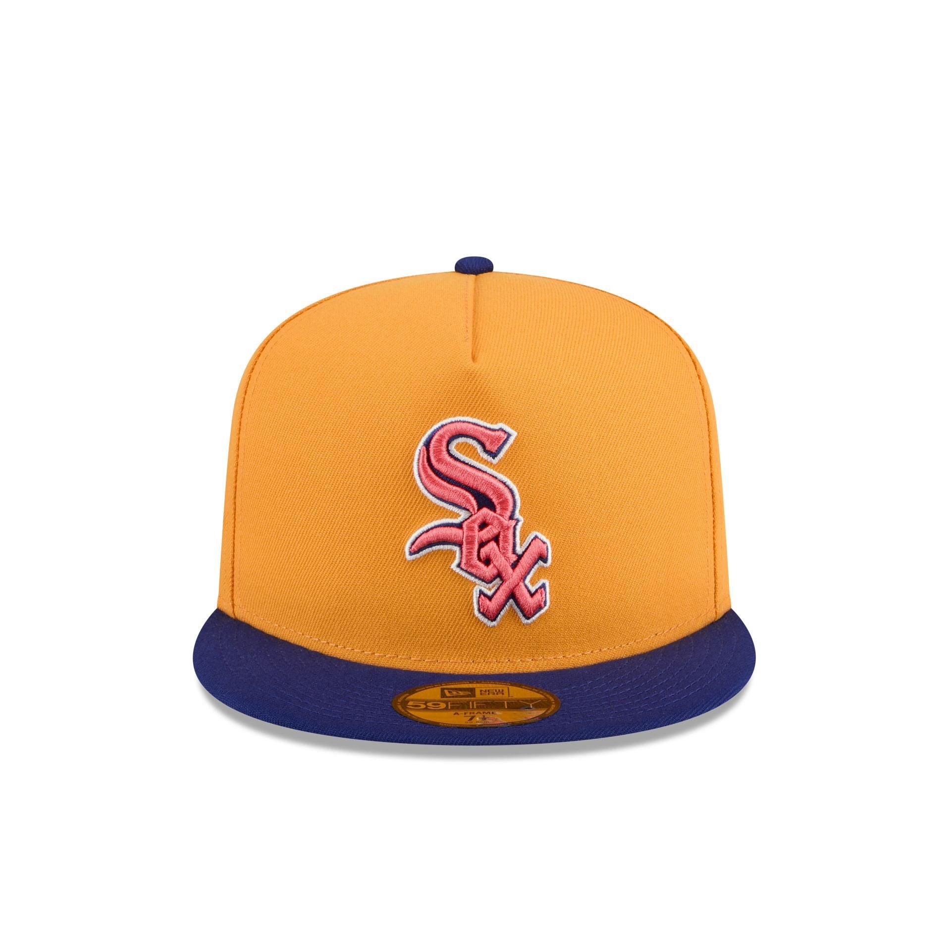Chicago White Sox Gold 59FIFTY A-Frame Fitted Hat Male Product Image