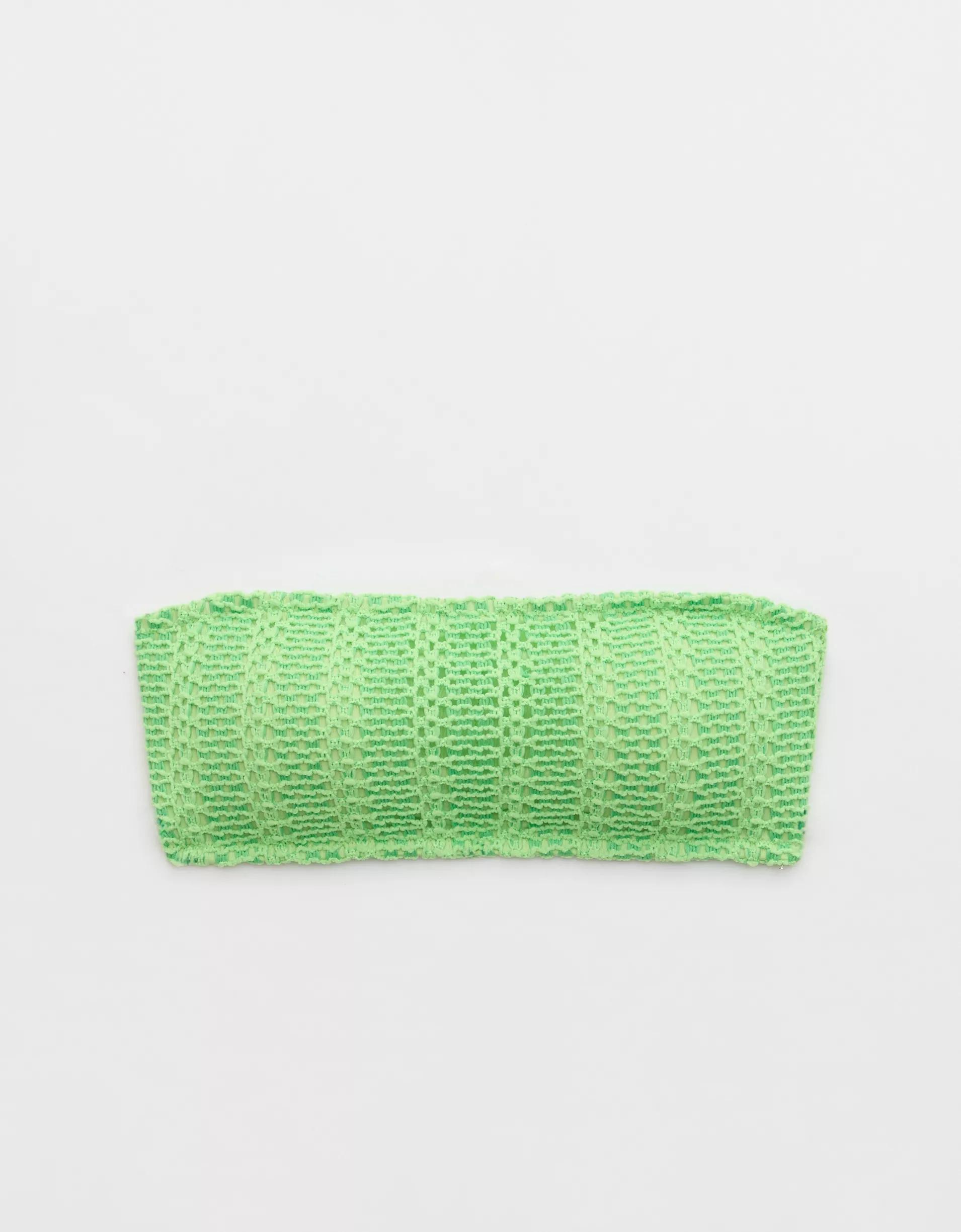 Aerie The Boardwalker Cloudweave Crochet Bikini Top Product Image