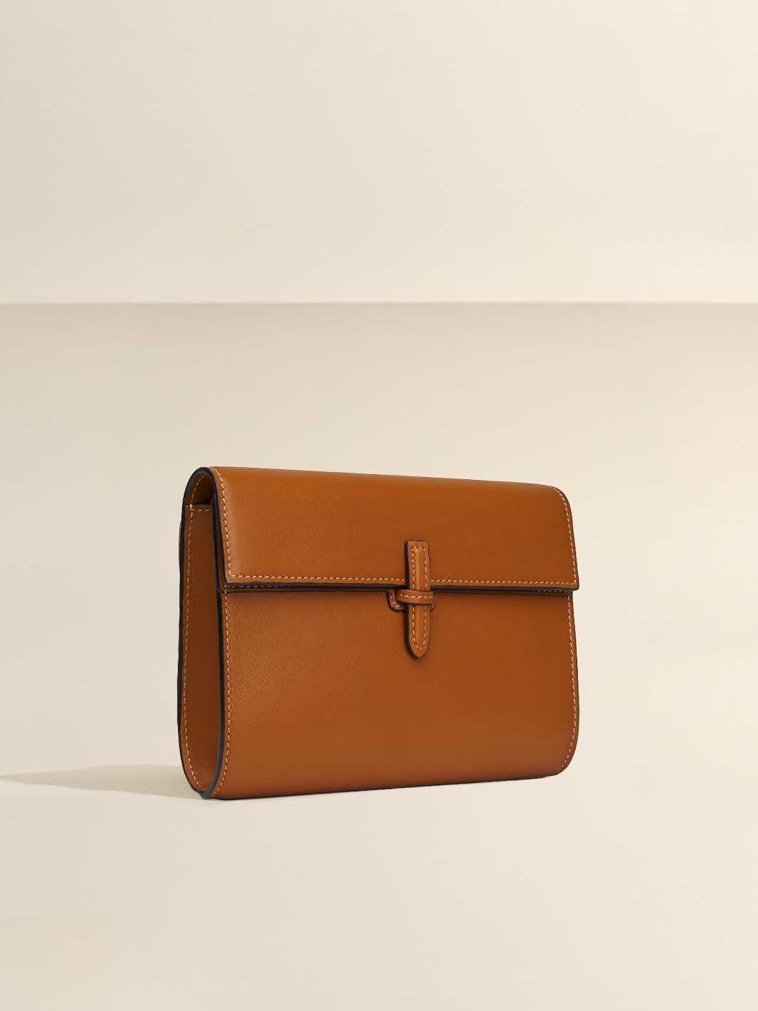 The Small Soft Clutch in Nappa Product Image