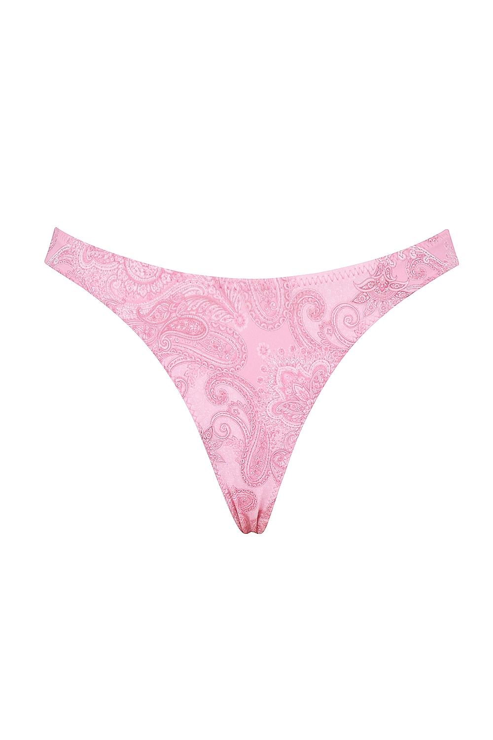 Martinique  lavender paisley plunge swimsuit Product Image