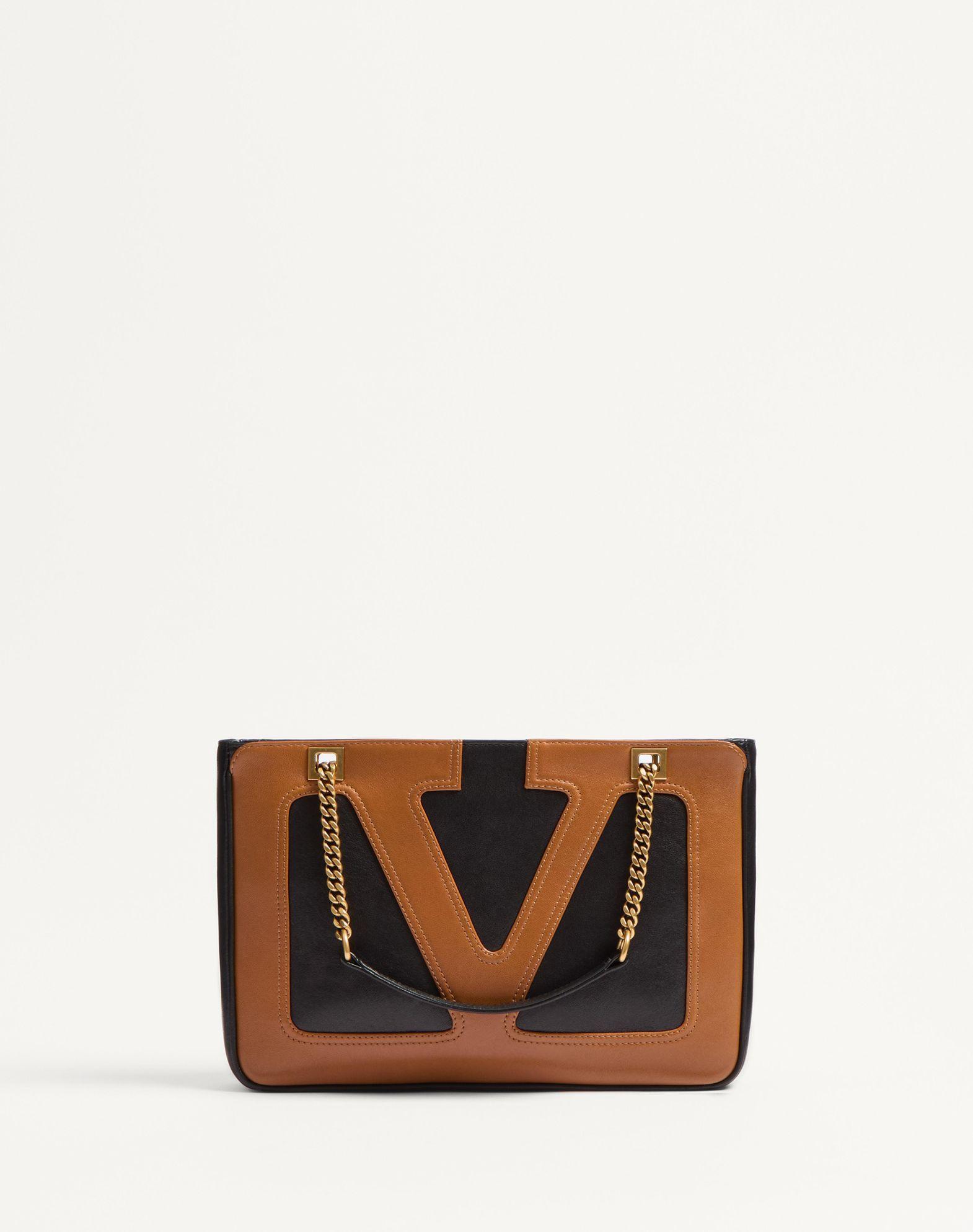 Valentino Garavani Viva Superstar Small Nappa Leather Shopping Bag Product Image