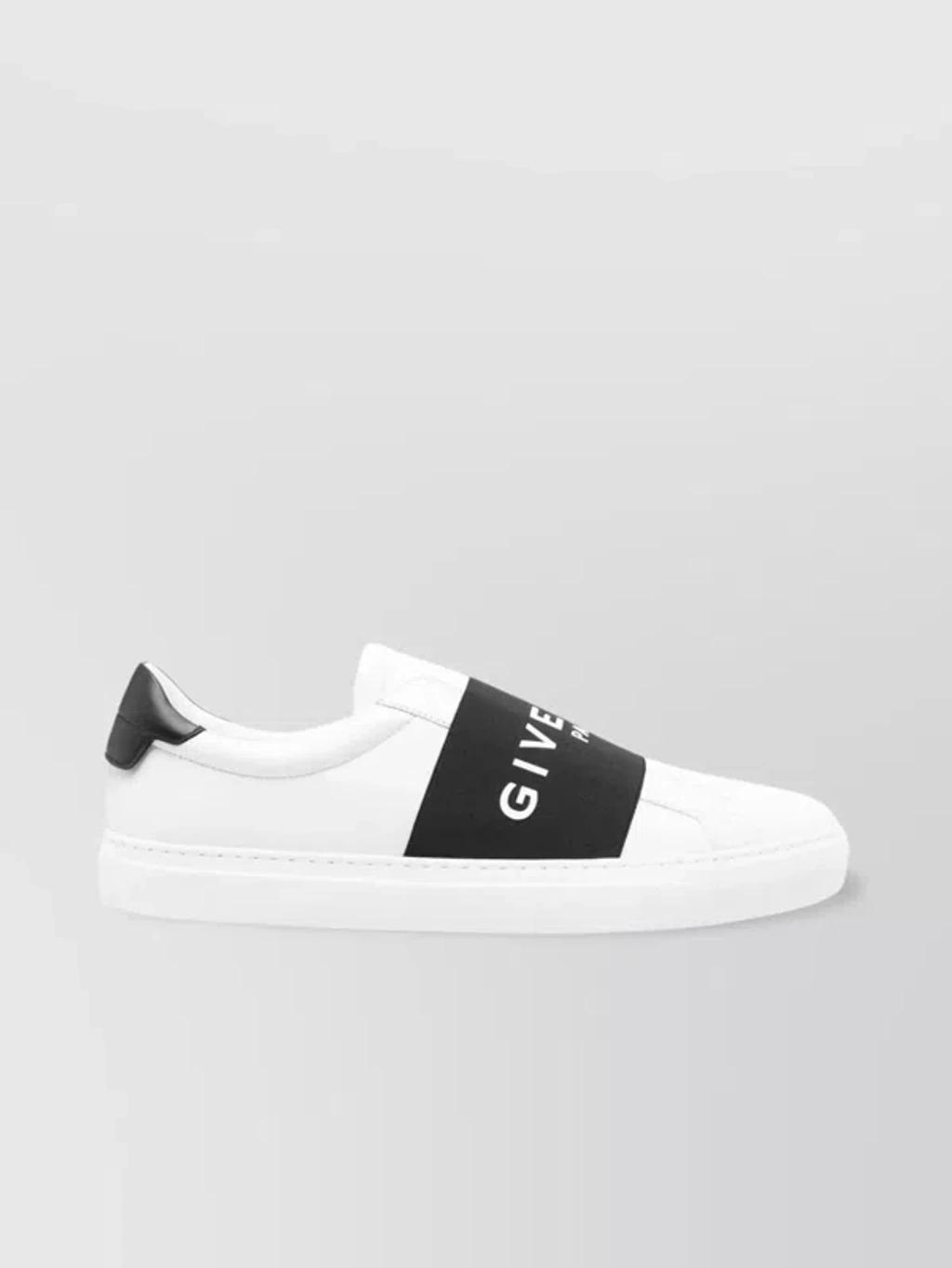 GIVENCHY Urban Street Sneakers In Leather With Elastic Band In Multi Product Image