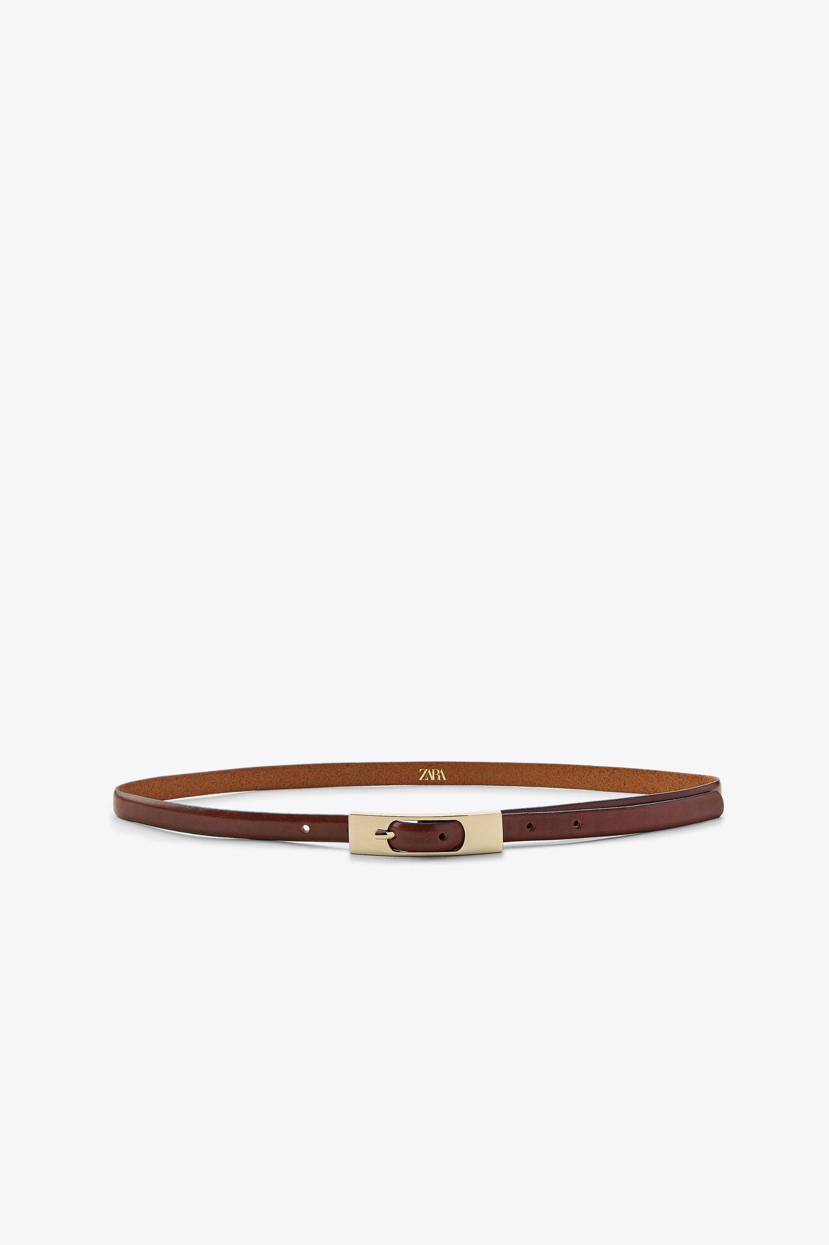 THIN BELT WITH RECTANGULAR BUCKLE Product Image