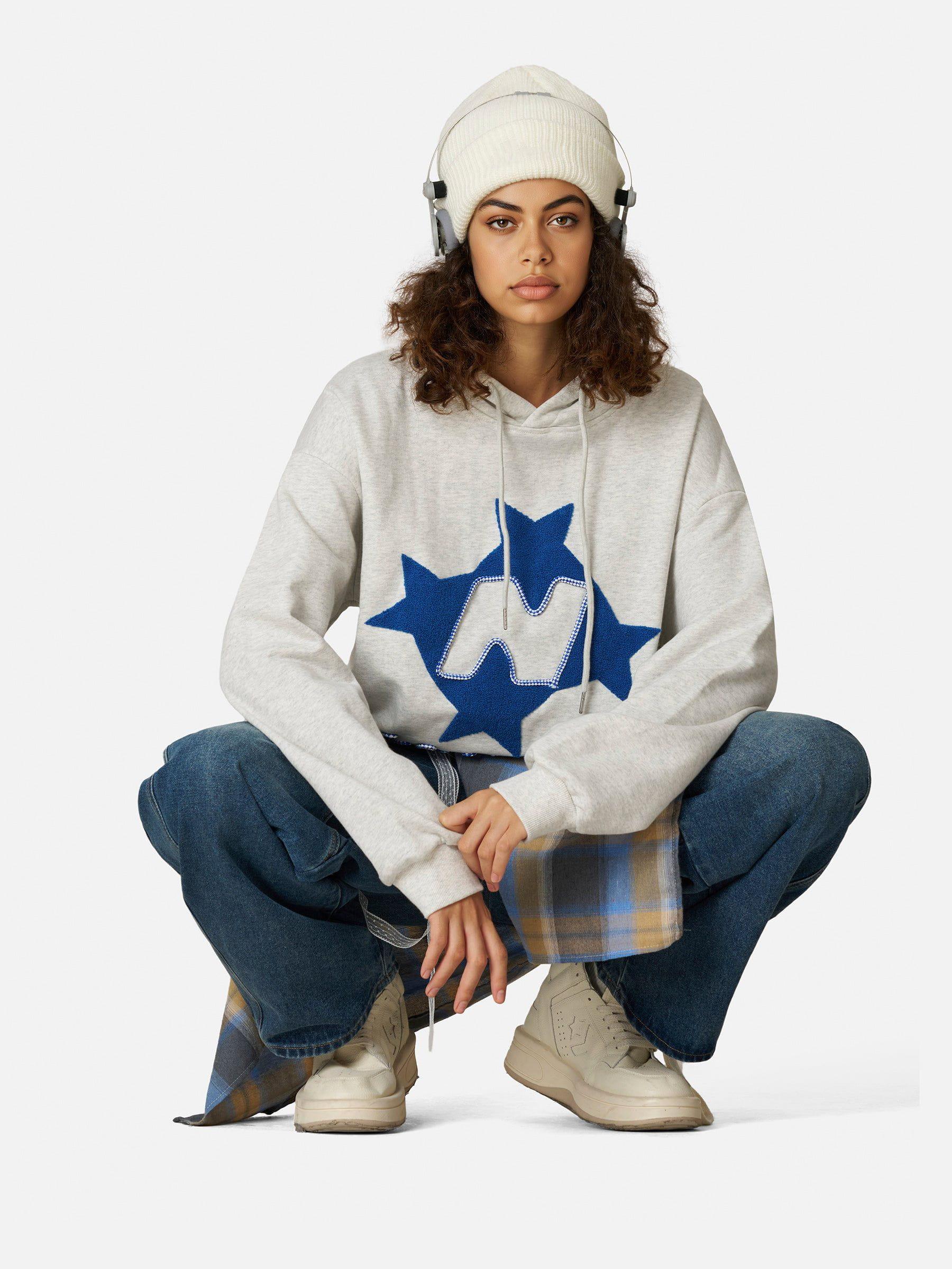 Aelfric Eden Stellaris Embroidered Hoodie Product Image