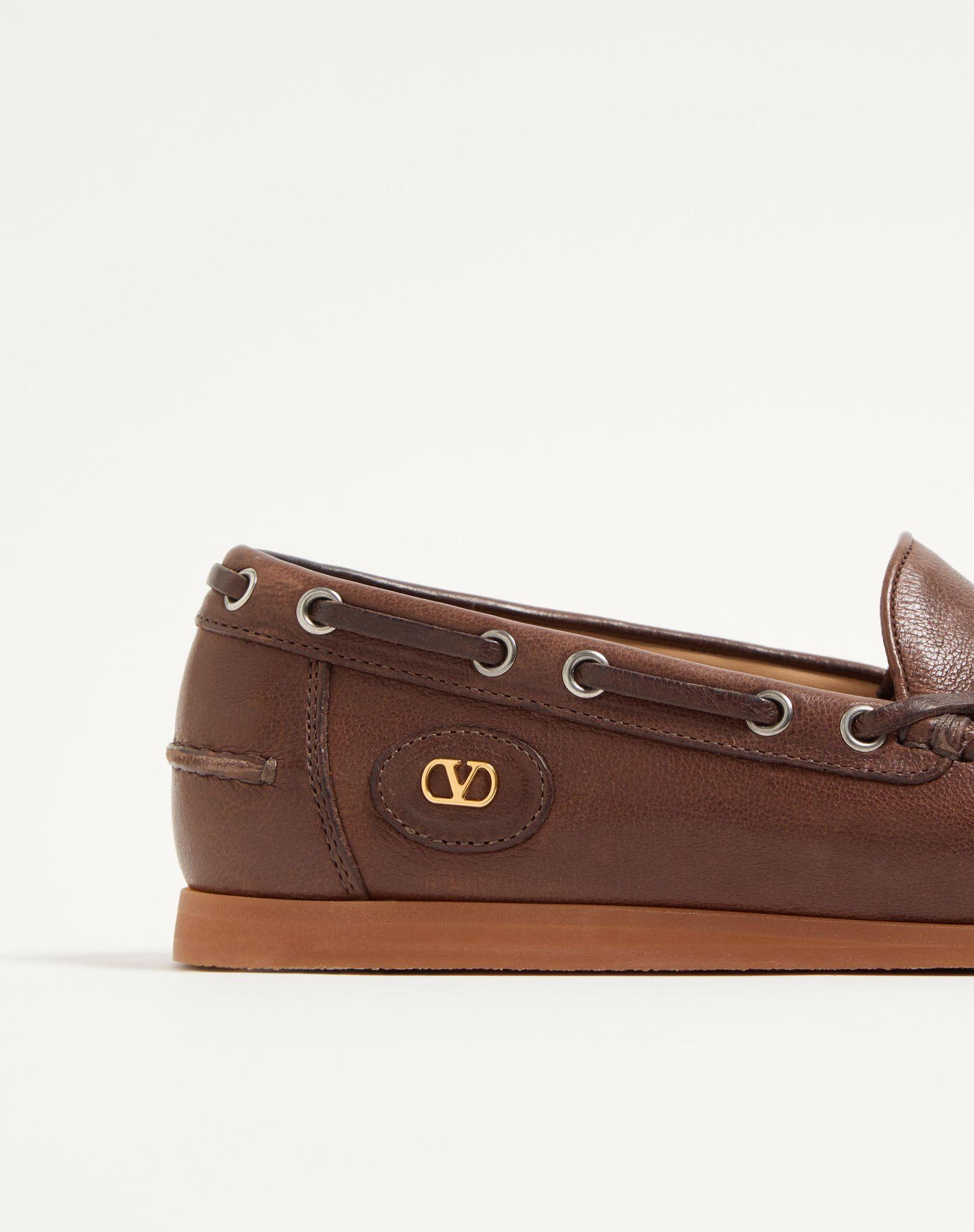 Palm Avenue Buffalo Leather Boat Shoe Product Image