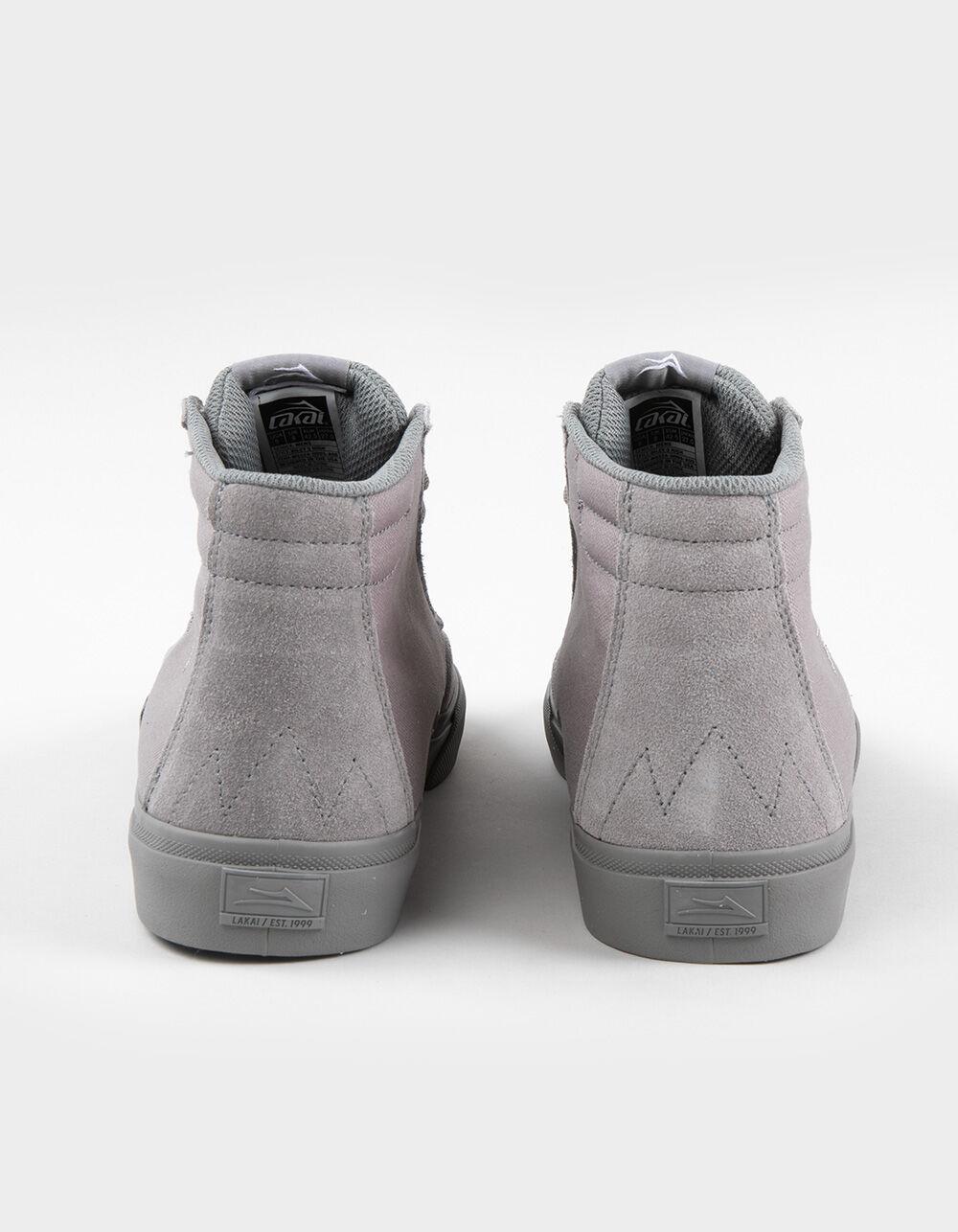 LAKAI Riley 3 High Mens Shoes - LIGHT GRAY Product Image