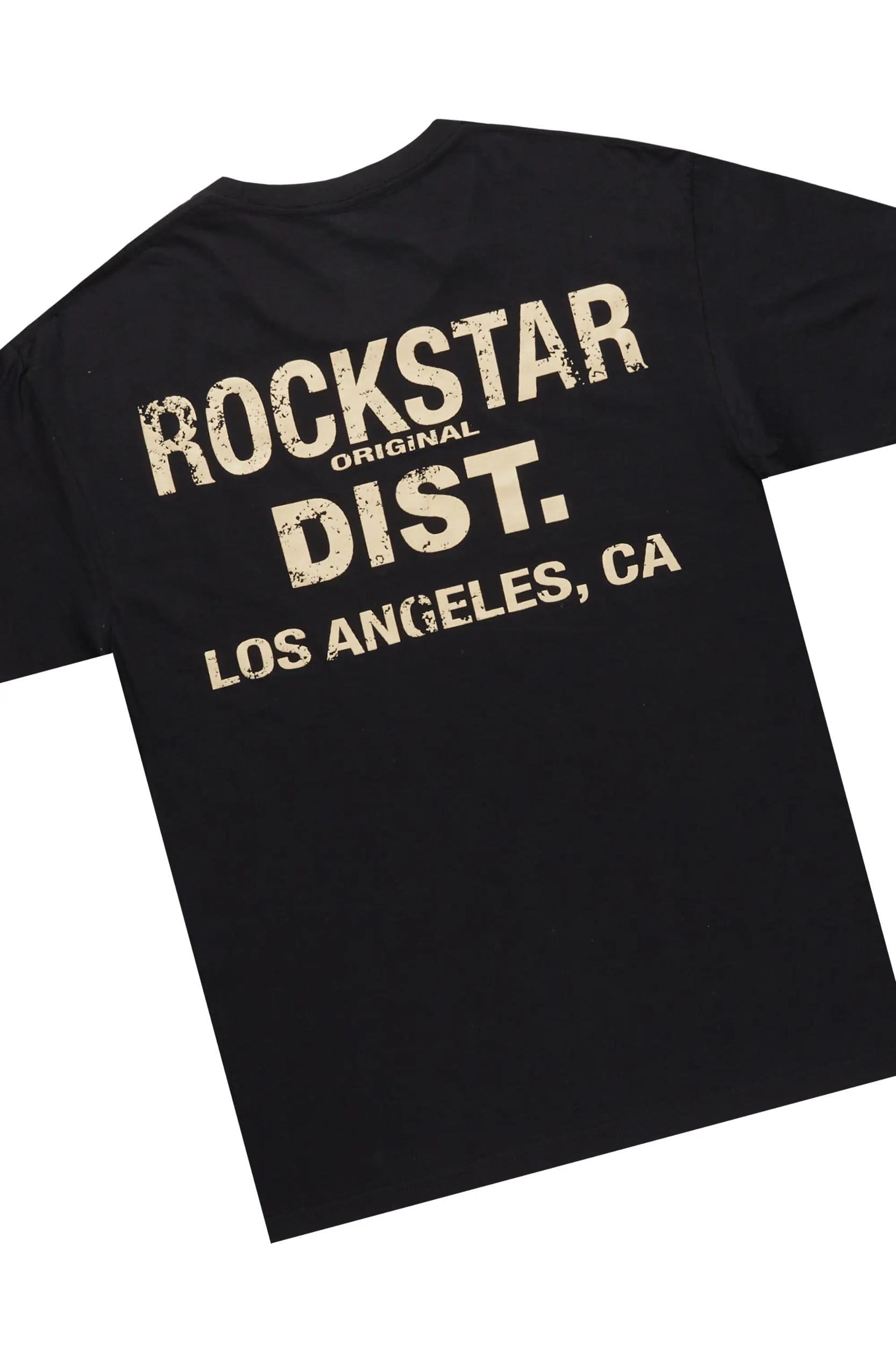 Lake Black/Beige T-Shirt/Tapestry Jean Bundle Male Product Image