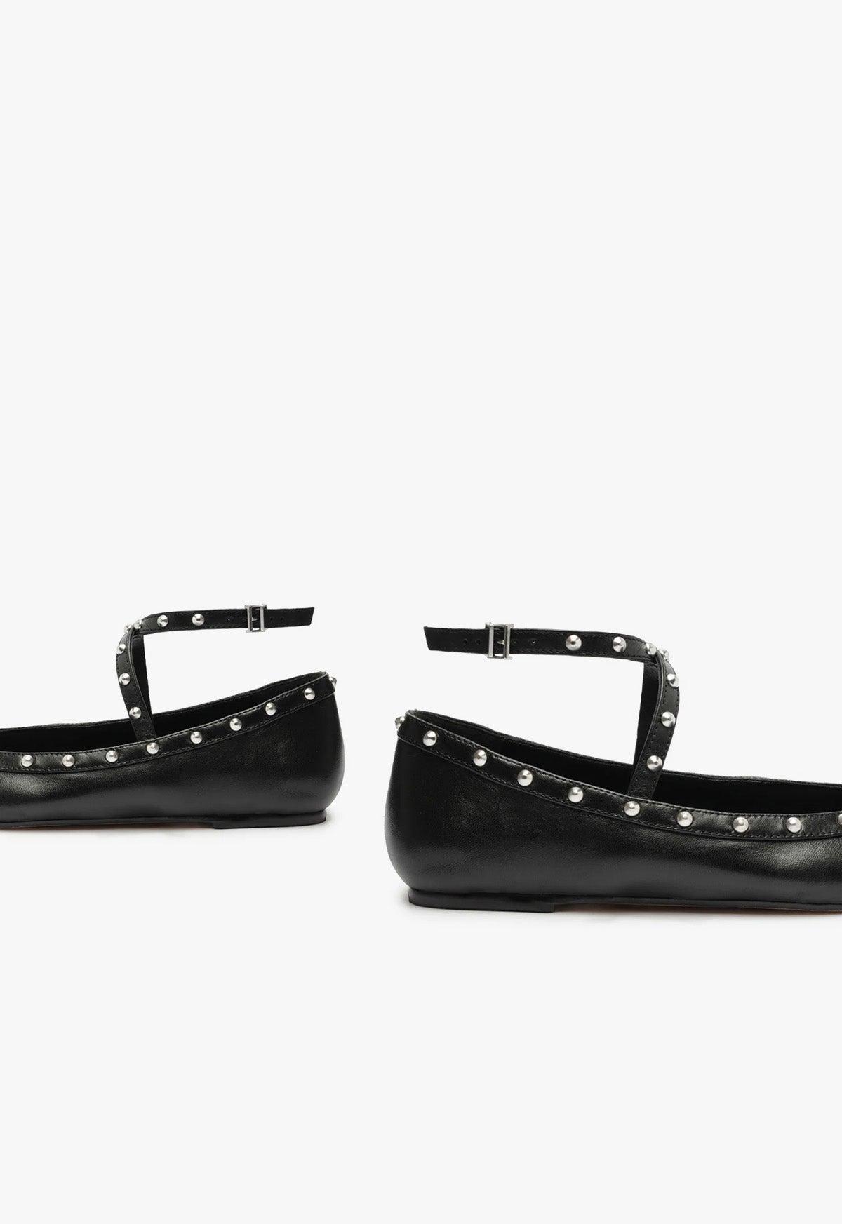 Larissa Nappa Leather Flat Product Image