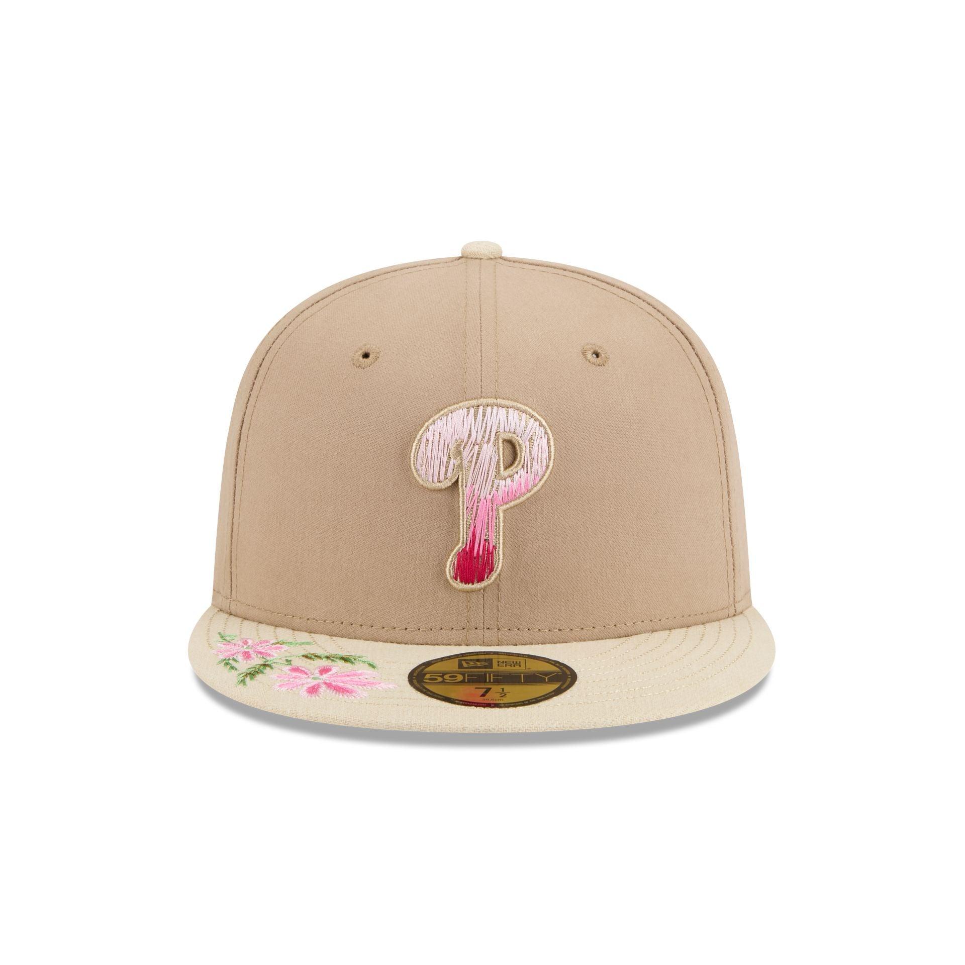Philadelphia Phillies Hand Stitched Floral 59FIFTY Fitted Hat Male Product Image