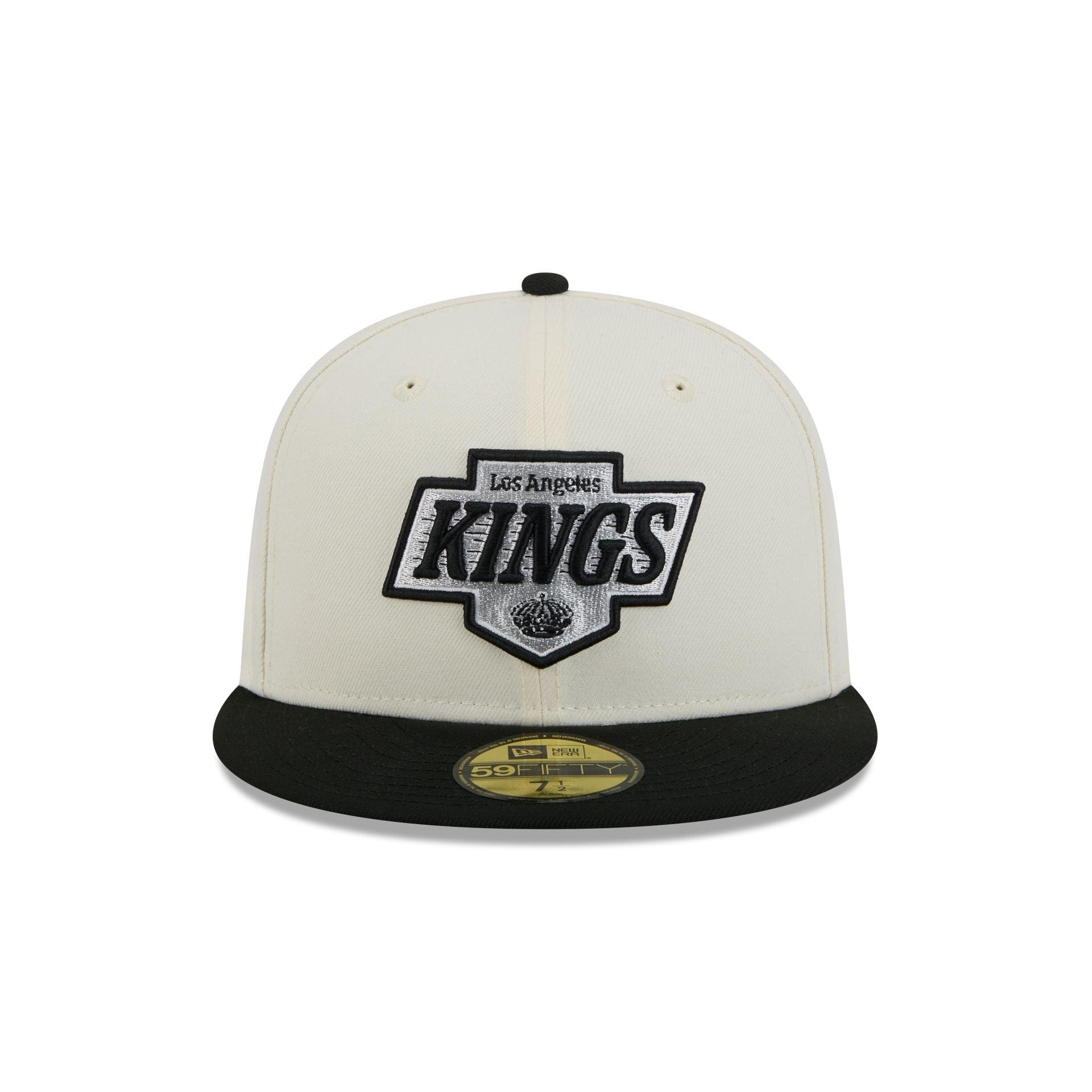 Los Angeles Kings Chrome White 59FIFTY Fitted Hat Male Product Image