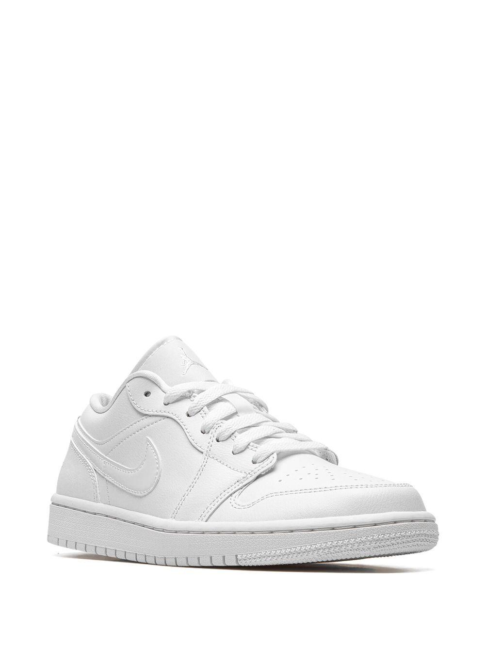 Air Jordan 1 Low "Triple White" sneakers Product Image