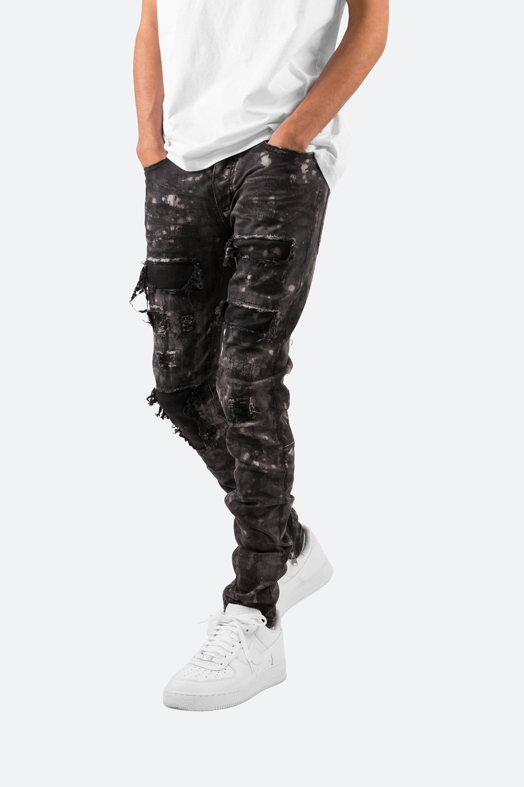 M140 Slim Denim - Black Product Image