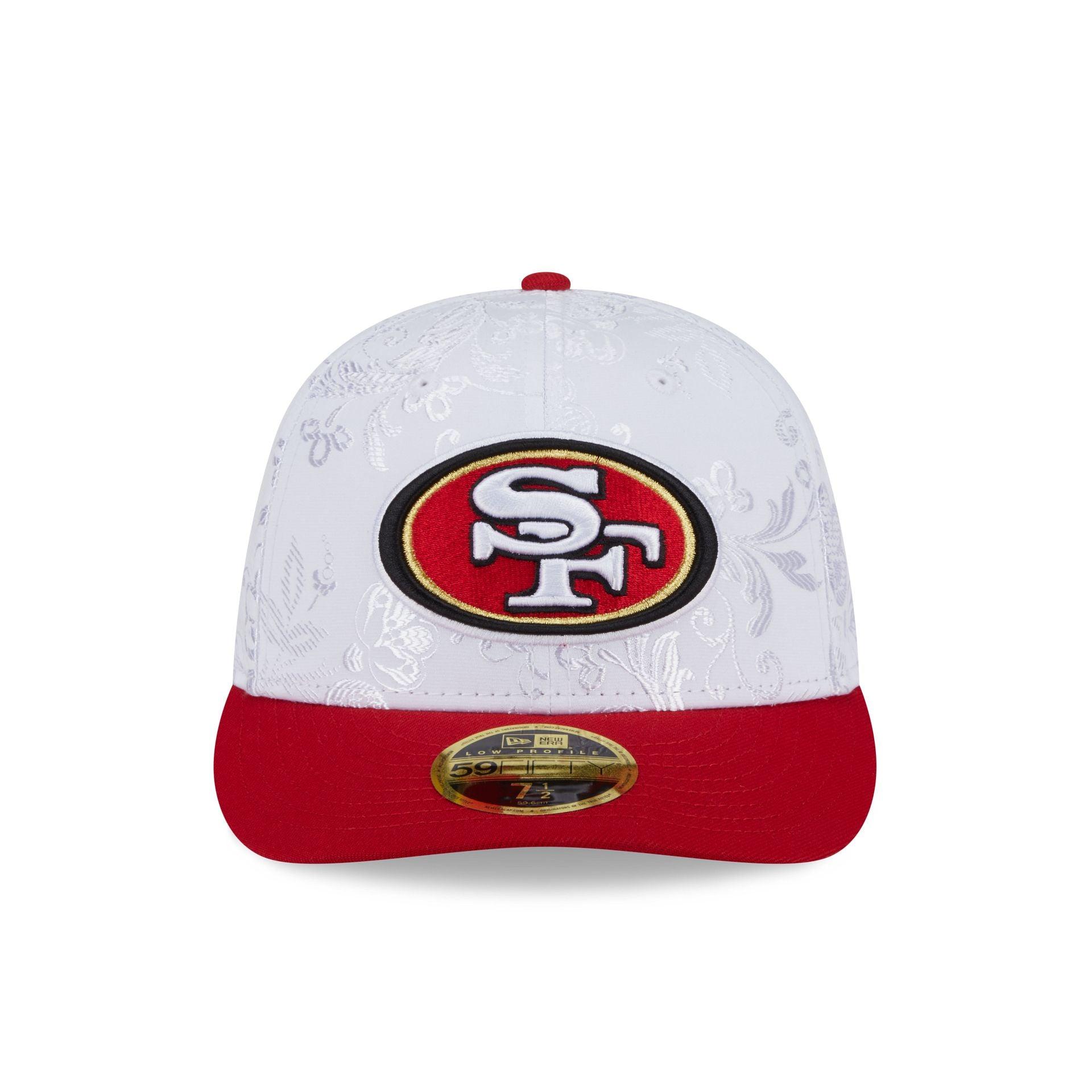San Francisco 49ers Floral Shine Low Profile 59FIFTY Fitted Hat Male Product Image