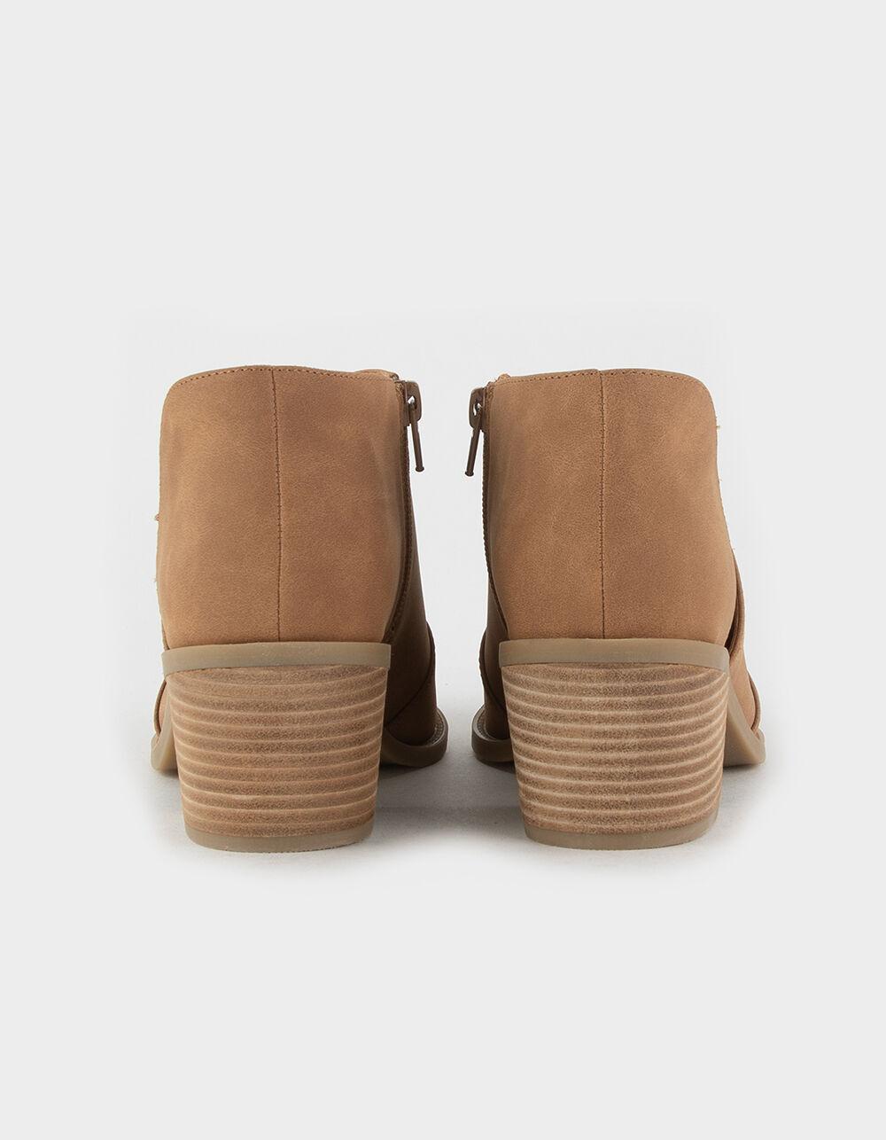 DOLCE VITA Omiss Womens Short Boots - TAN Product Image