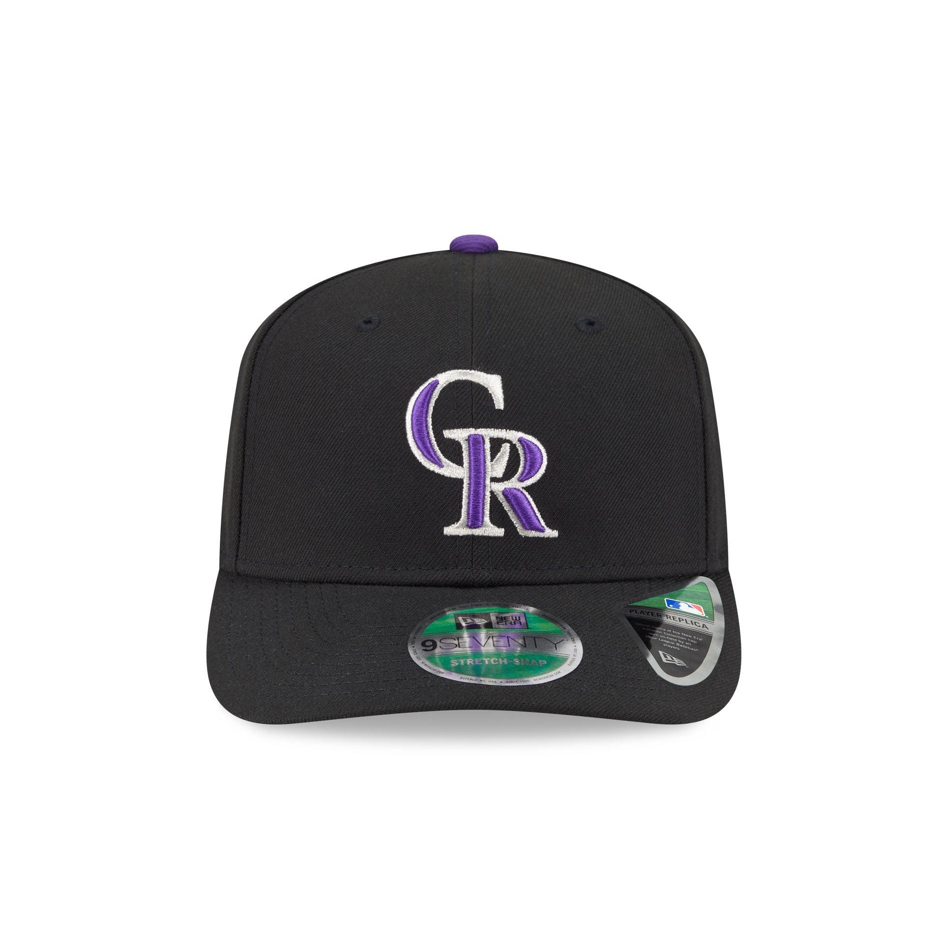 Colorado Rockies Game Authentic Collection 9SEVENTY Stretch-Snap Hat Male Product Image