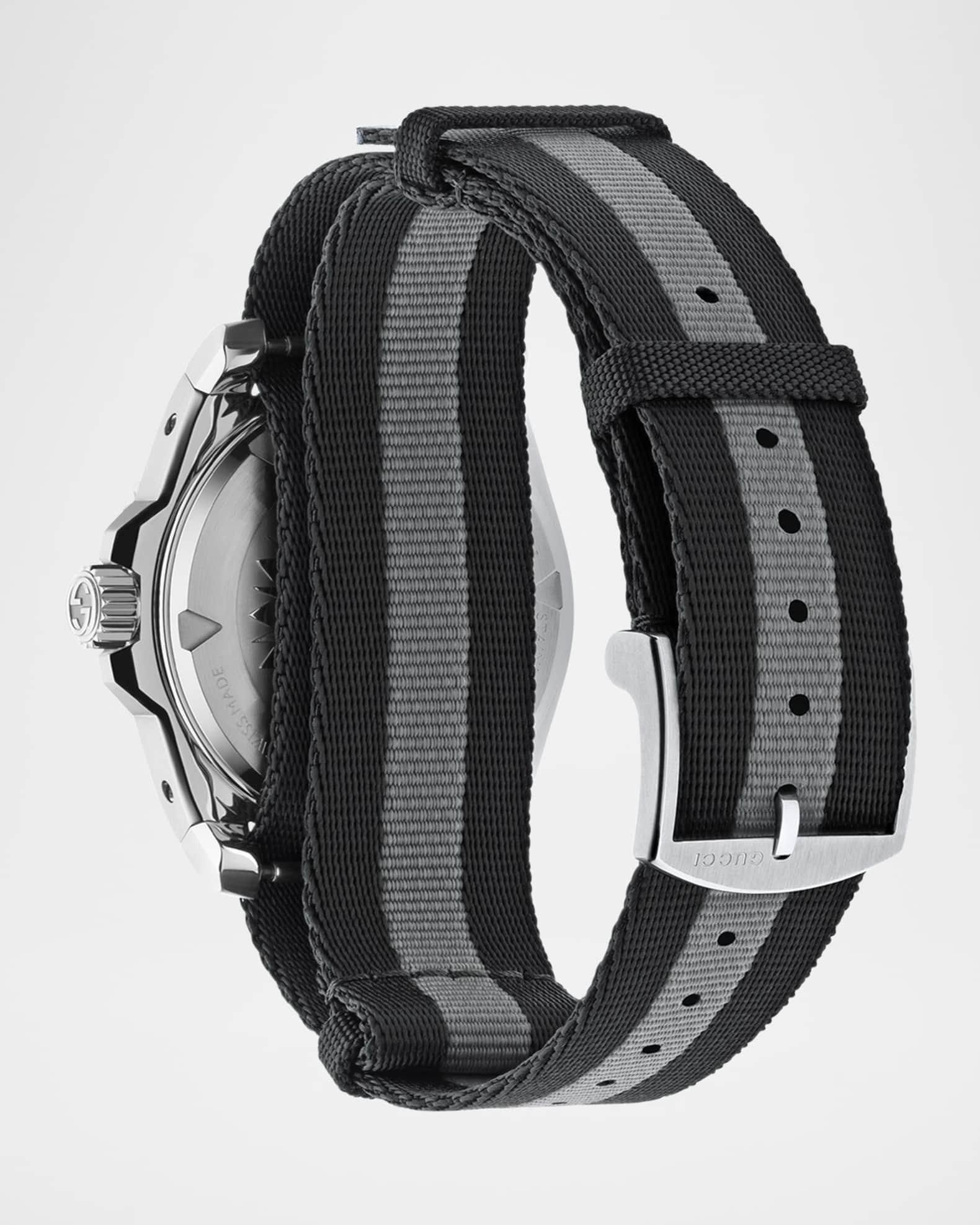 Gucci Dive 40mm Stainless Steel Nylon-Strap Watch Product Image