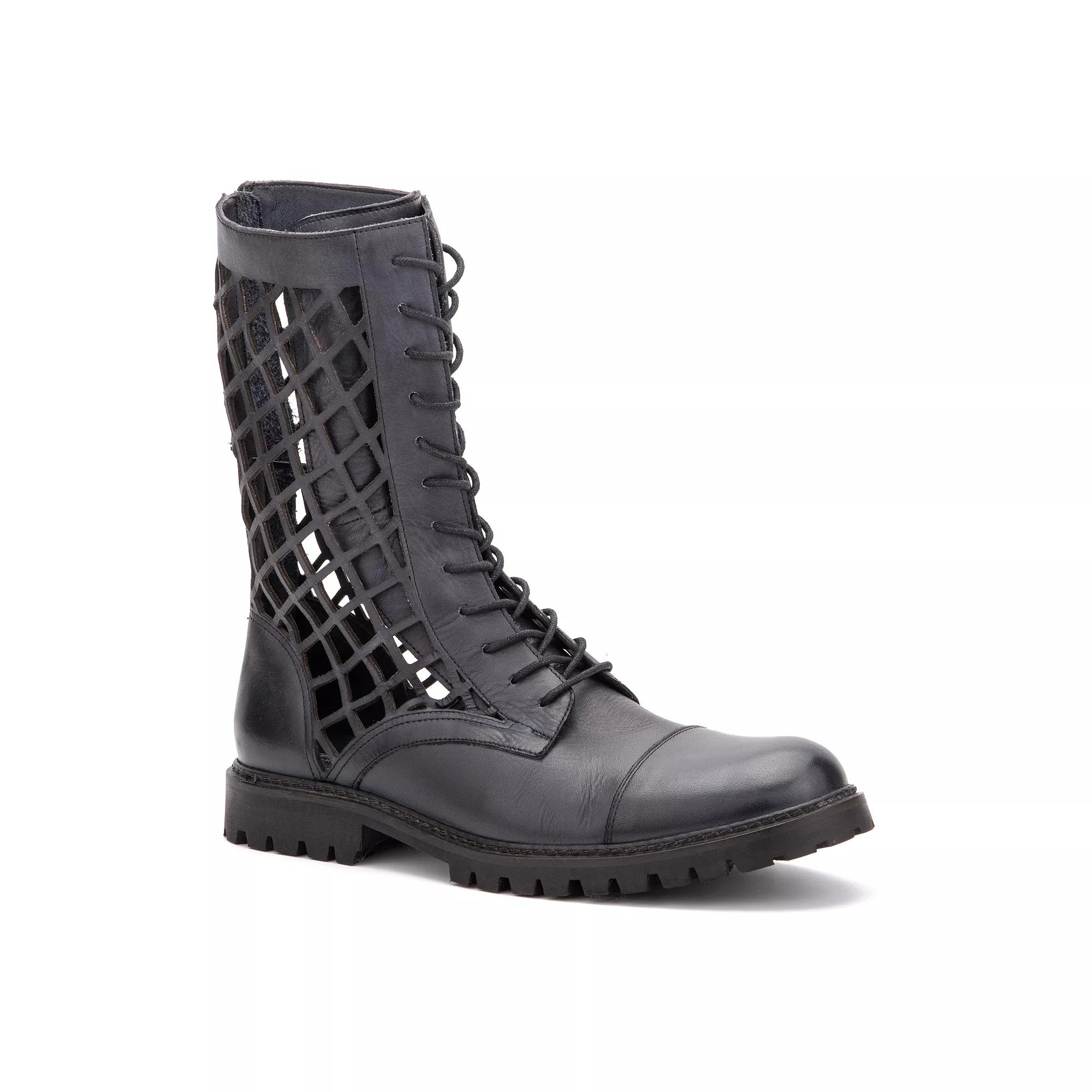 Vintage Foundry Co. Windsor Women's Leather Combat Boots,  Product Image