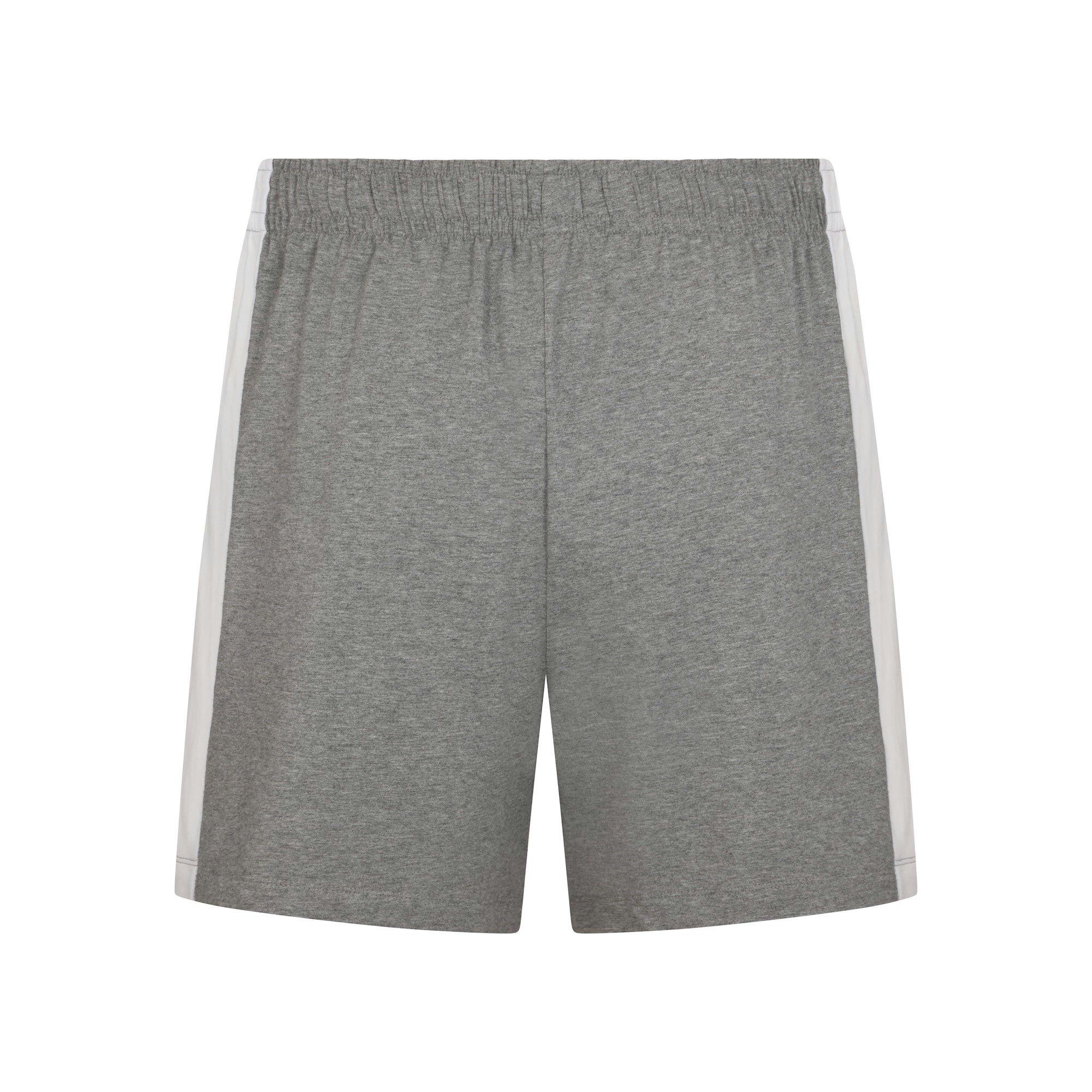 SKIMS FOR TEAM USA JERSEY SLEEP MENS PARALYMPIC SHORT | HEATHER GREY Product Image