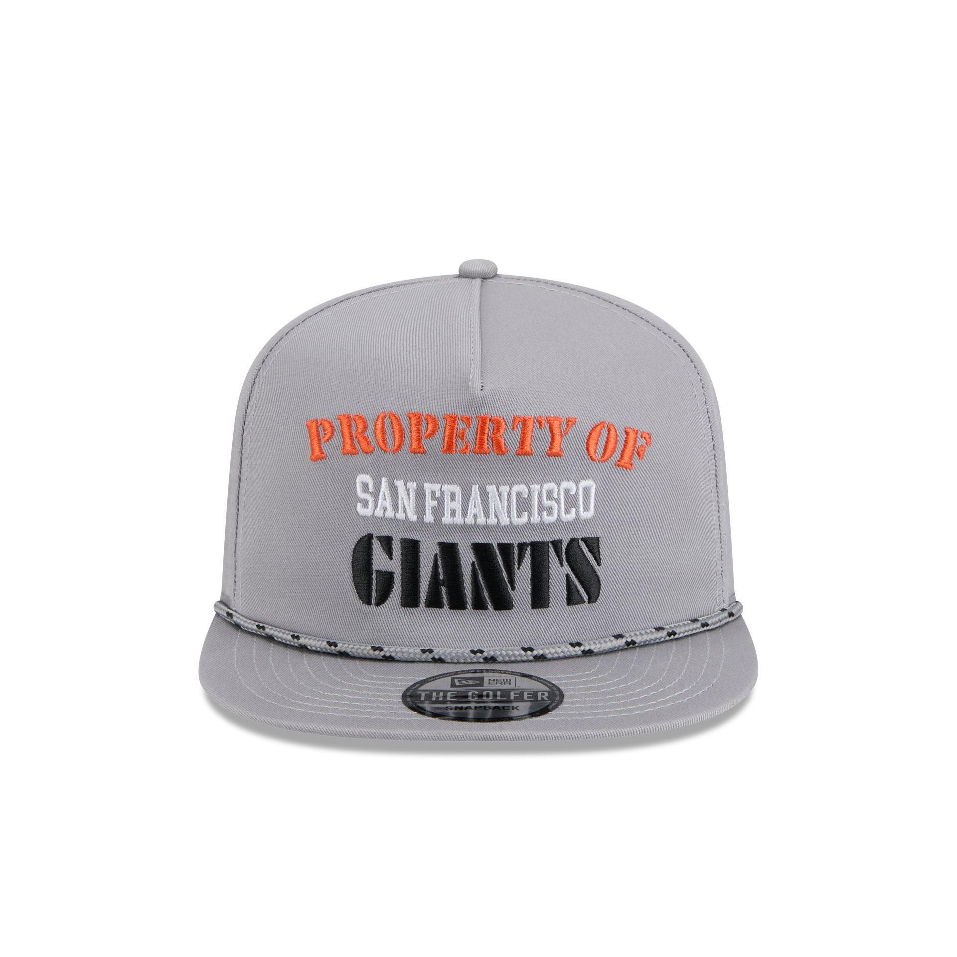 San Francisco Giants Vintage Gray Rope Golfer Hat Male Product Image