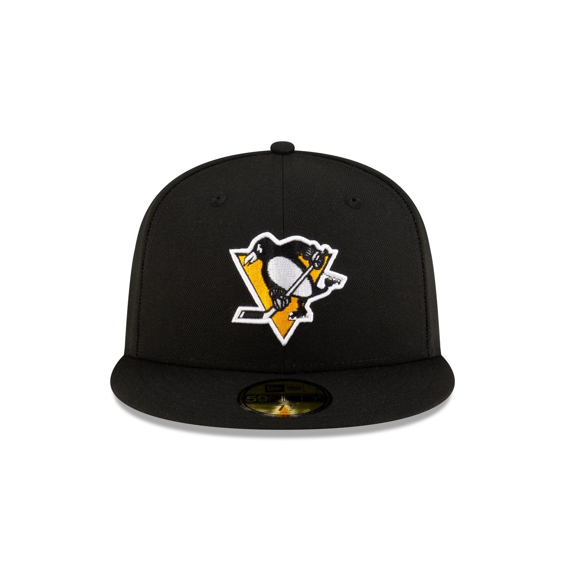 Pittsburgh Penguins Black 59FIFTY Fitted Hat Male Product Image