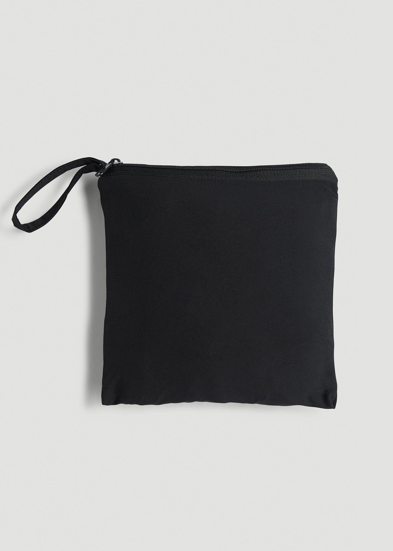 Featherweight Packable Anorak for Tall Men in Black Male Product Image